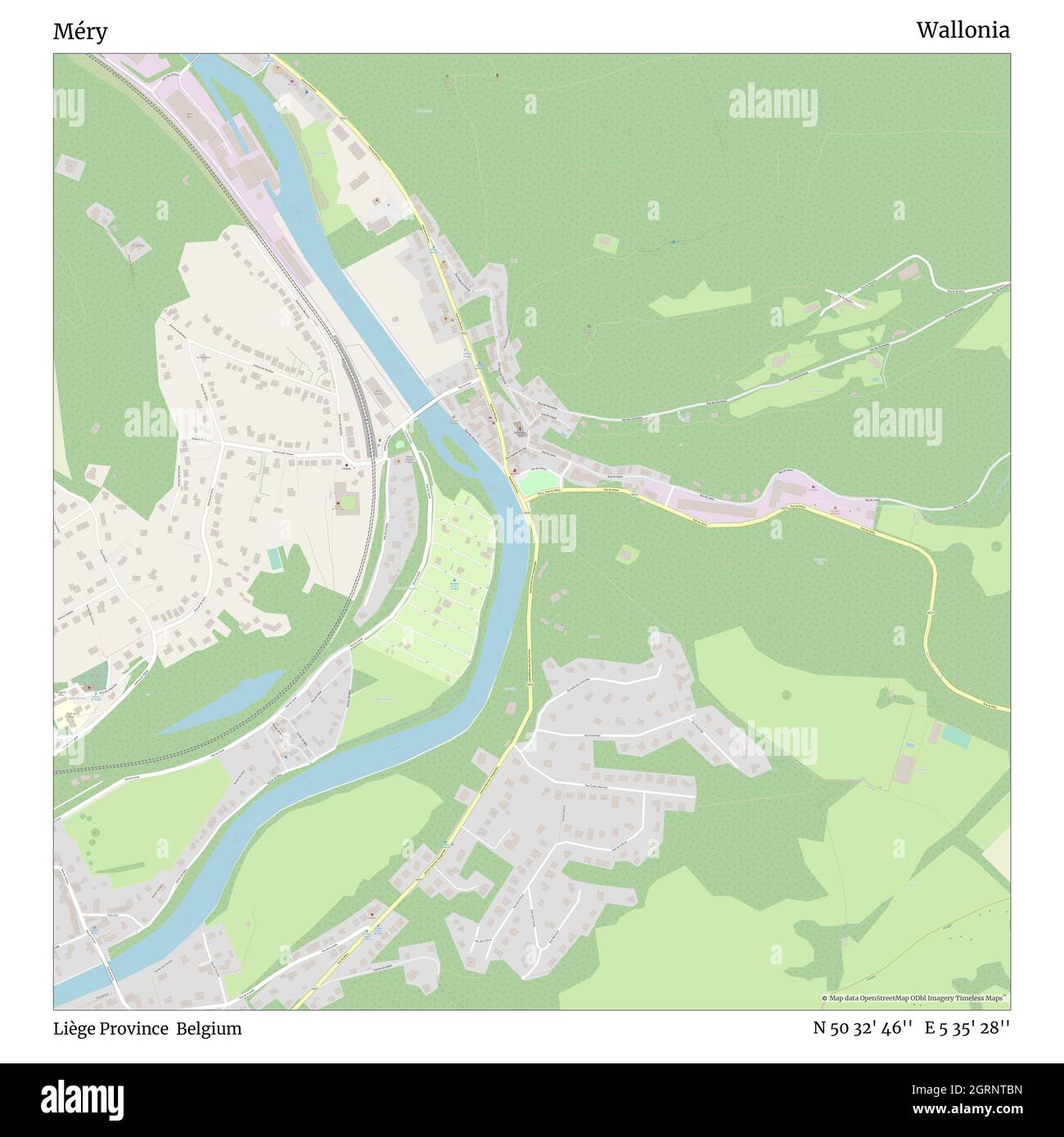 Méry, Provincia di Liegi, Belgio, Vallonia, N 50 32' 46'', e 5 35' 28''', mappa, Mappa senza tempo pubblicata nel 2021. Viaggiatori, esploratori e avventurieri come Florence Nightingale, David Livingstone, Ernest Shackleton, Lewis and Clark e Sherlock Holmes si sono affidati alle mappe per pianificare i viaggi verso gli angoli più remoti del mondo, Timeless Maps sta mappando la maggior parte delle località del mondo, mostrando il successo di grandi sogni Foto Stock