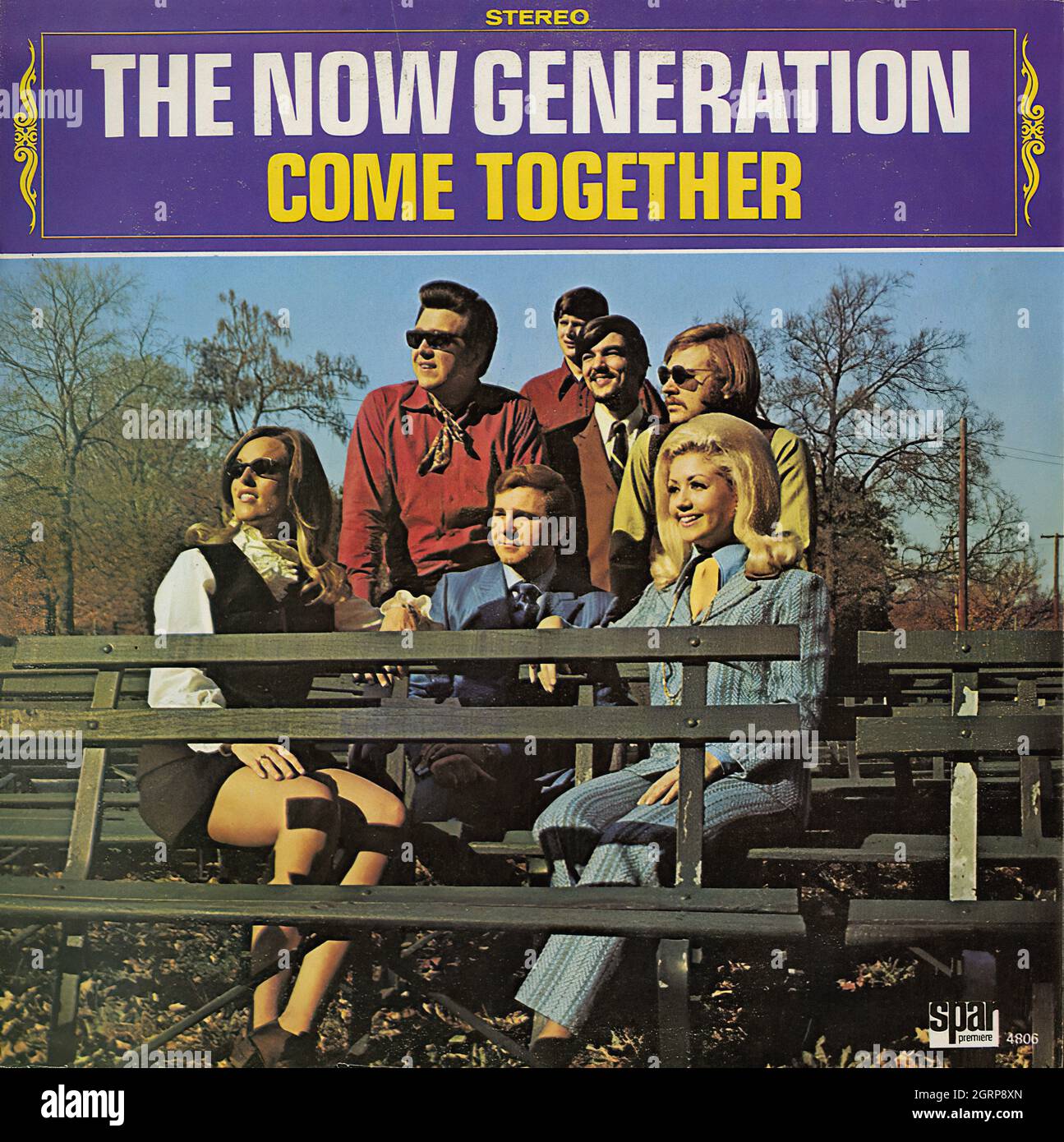 Vieni insieme - Vintage Vinyl Album Foto Stock