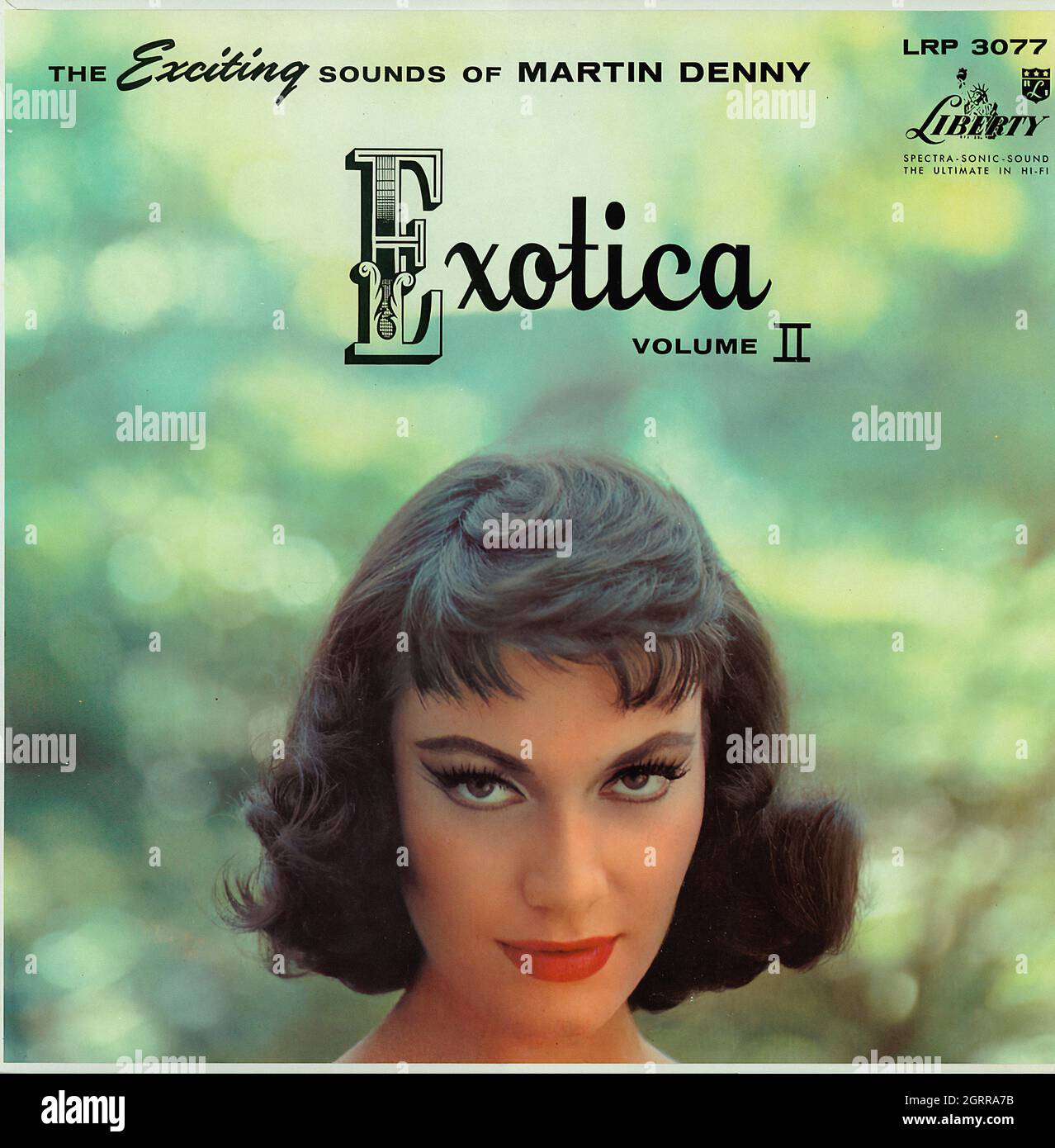 Martin Denny Exotica Volume II - Vintage Musical Vinyl Album Foto Stock