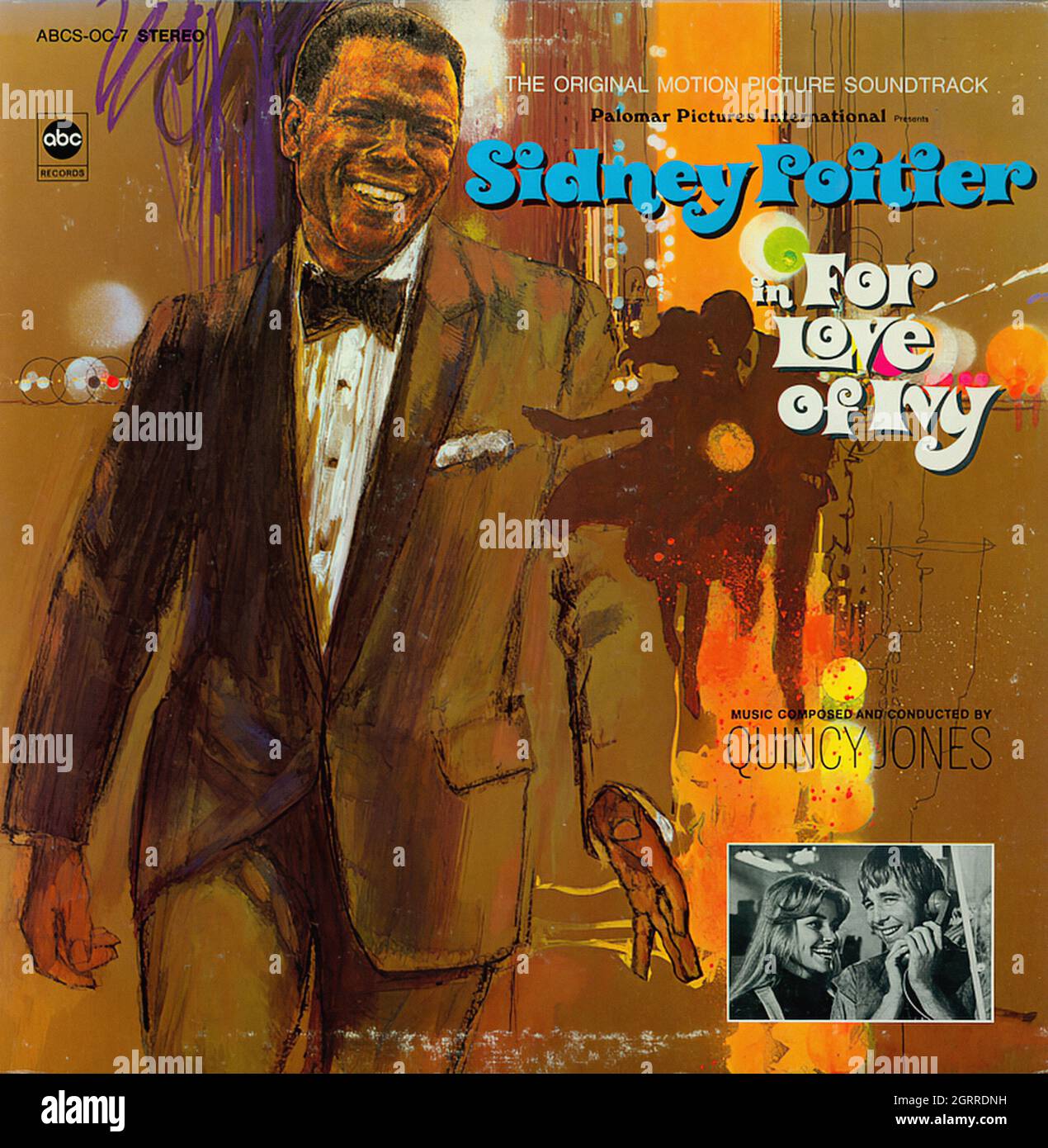 Per Love of Ivy - Vintage Soundtrack Vinyl Album Foto Stock