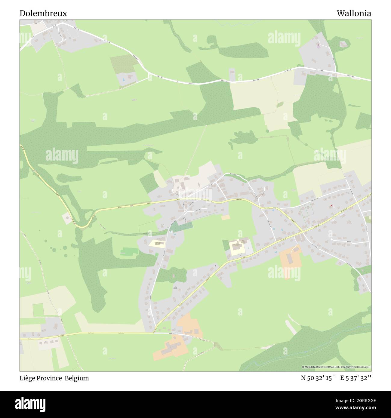 Dolembreux, Provincia di Liegi, Belgio, Vallonia, N 50 32' 15'', e 5 37' 32''', mappa, Mappa senza tempo pubblicata nel 2021. Viaggiatori, esploratori e avventurieri come Florence Nightingale, David Livingstone, Ernest Shackleton, Lewis and Clark e Sherlock Holmes si sono affidati alle mappe per pianificare i viaggi verso gli angoli più remoti del mondo, Timeless Maps sta mappando la maggior parte delle località del mondo, mostrando il successo di grandi sogni Foto Stock