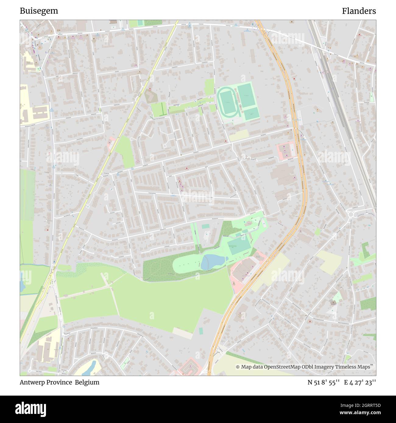 Buisegem, Provincia di Anversa, Belgio, Fiandre, N 51 8' 55'', e 4 27' 23''', mappa, Mappa senza tempo pubblicata nel 2021. Viaggiatori, esploratori e avventurieri come Florence Nightingale, David Livingstone, Ernest Shackleton, Lewis and Clark e Sherlock Holmes si sono affidati alle mappe per pianificare i viaggi verso gli angoli più remoti del mondo, Timeless Maps sta mappando la maggior parte delle località del mondo, mostrando il successo di grandi sogni Foto Stock