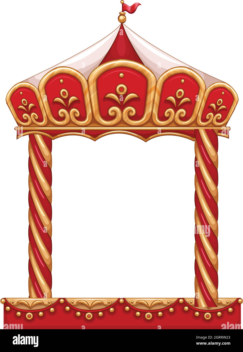 Tenda Illustrazione Vettoriale