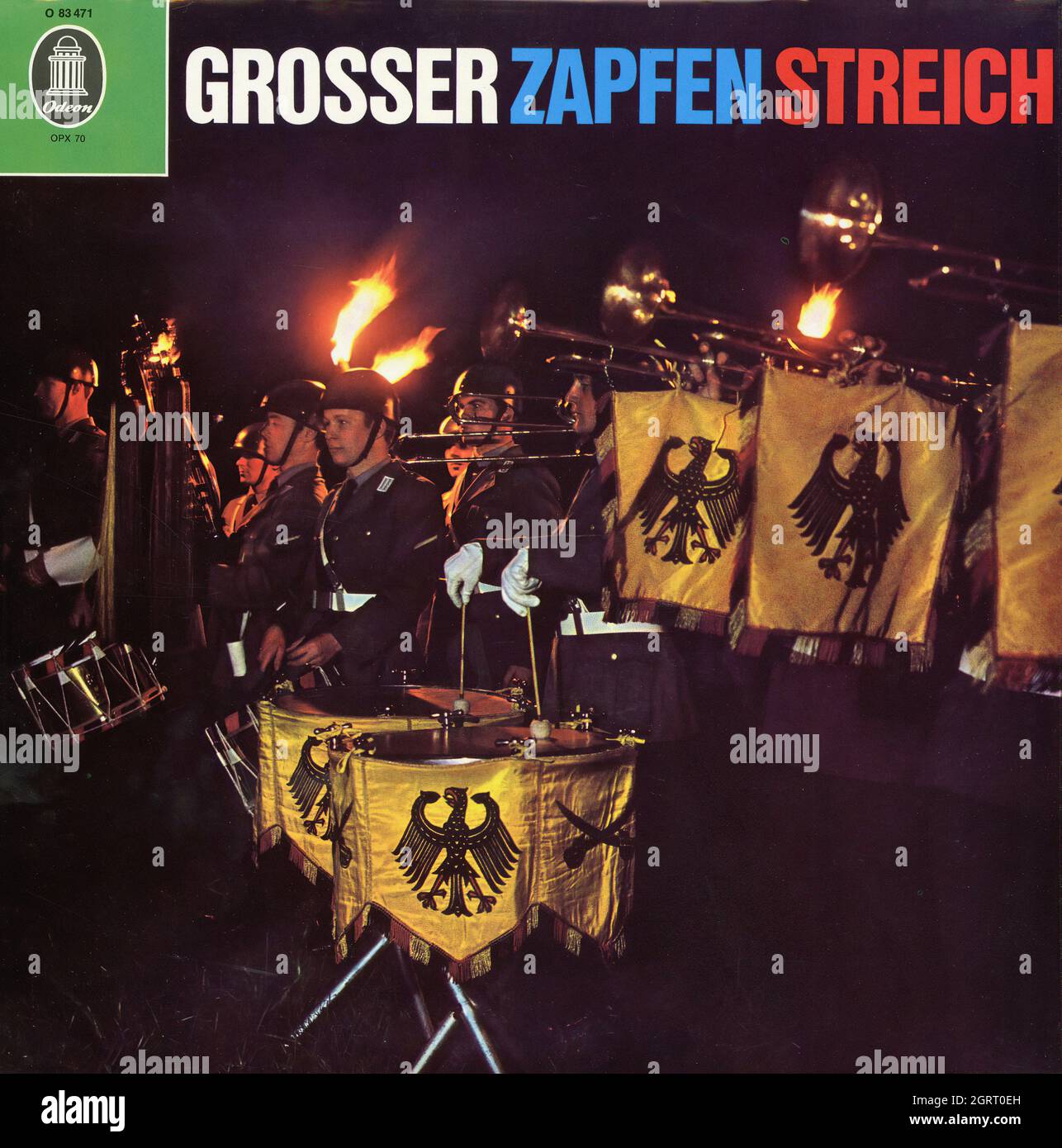 Grosser Zapfen Streich - Album Vintage Vinyl Foto Stock