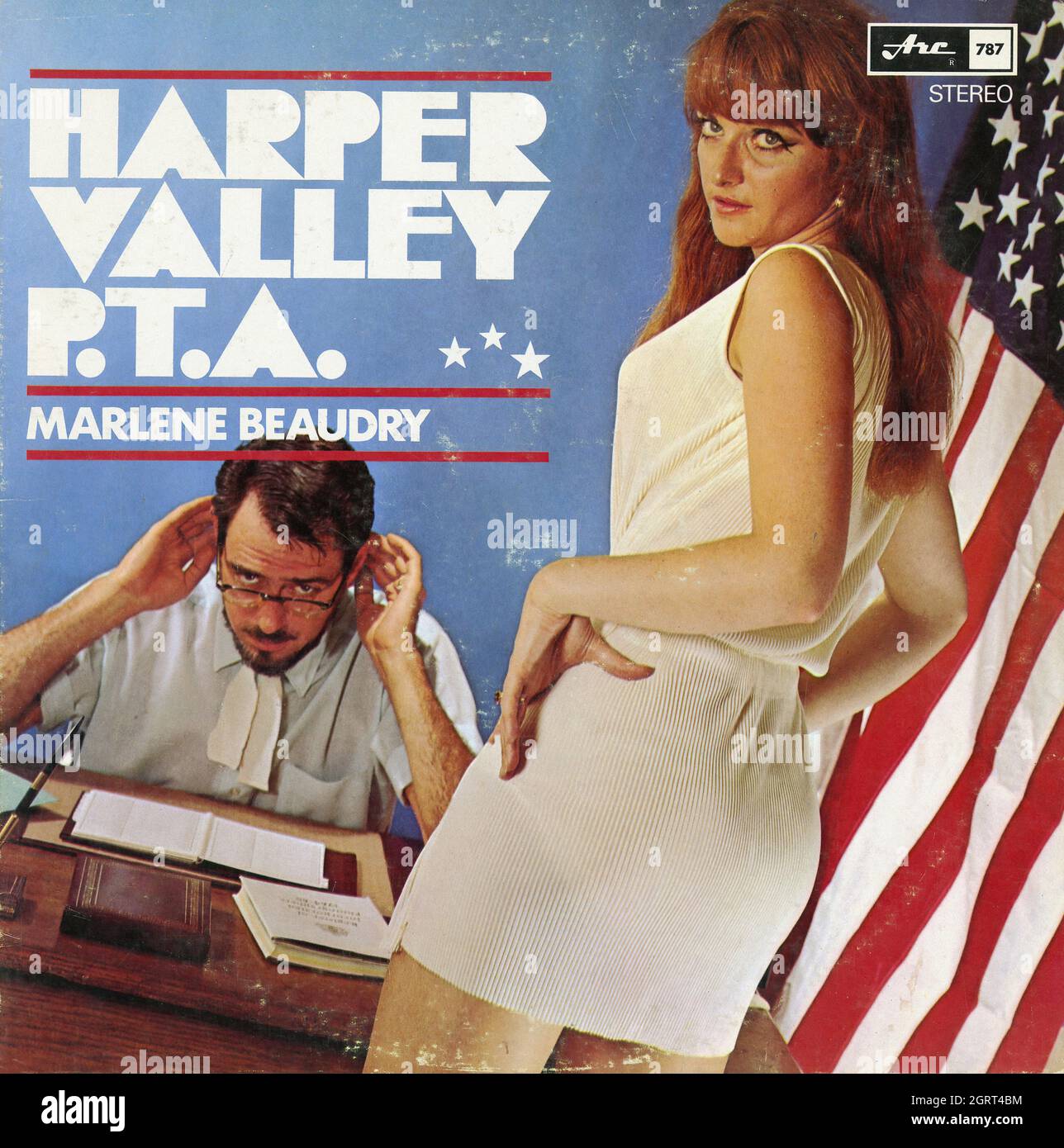 Harper Valley P.T.A. - Album di musica country vintage 03 Foto Stock