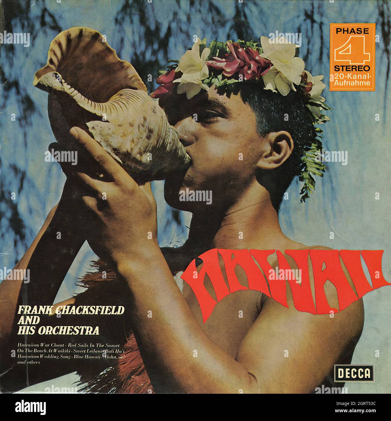 Hawaii - Vintage Musical Vinyl Album 01 Foto Stock