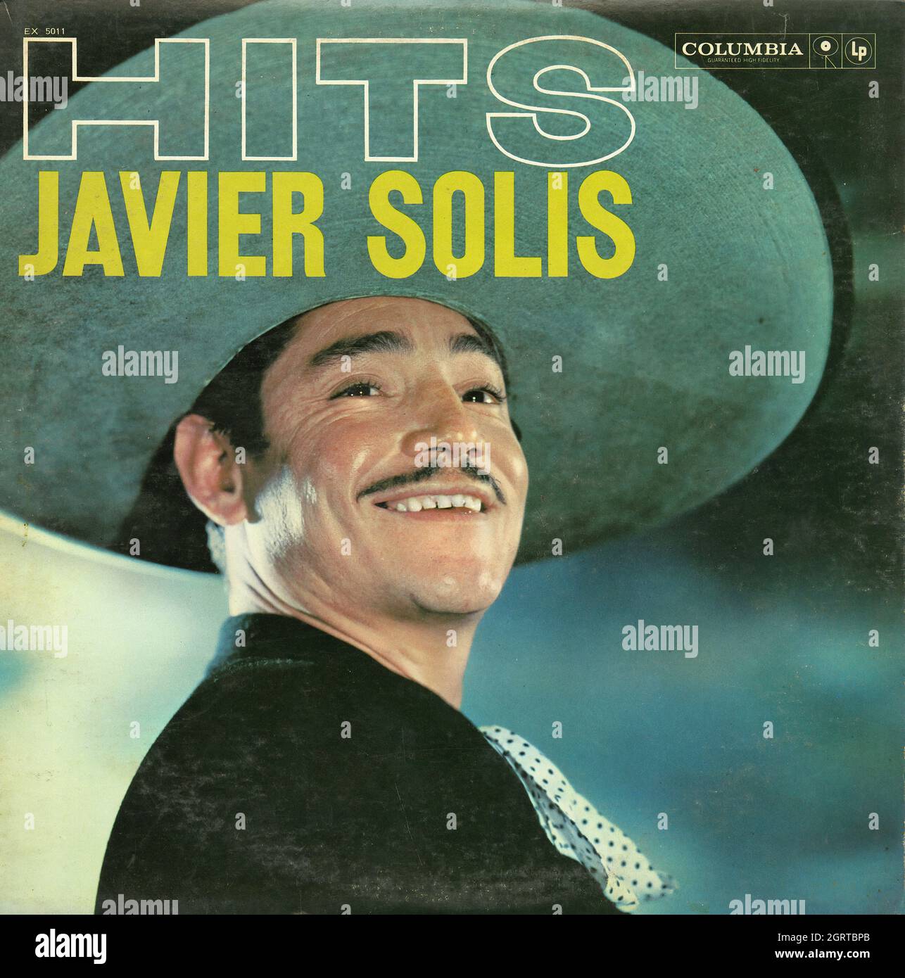 Javier Solis - Hits - Vintage American Comedy Vinyl Album Foto Stock