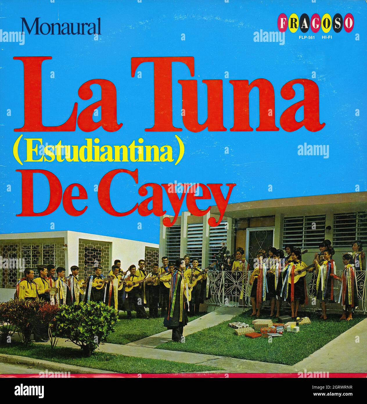 La Tuna De Cayey - Vintage Vinyl Album Foto Stock