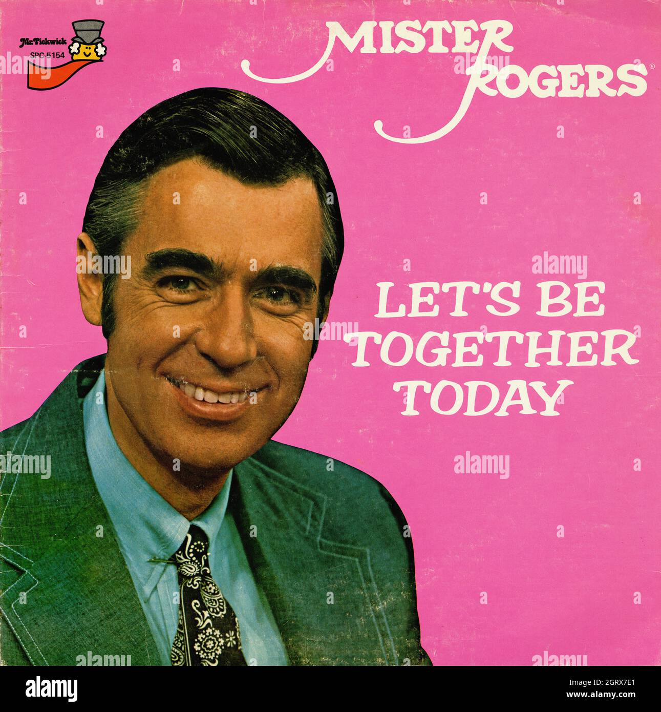 Mister Rogers - Let's Be Together Today - Vintage American Comedy Vinyl Album Foto Stock