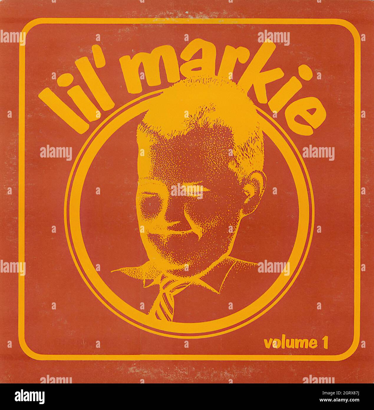 Lil' Markie Vol. 1 - Album vintage American Christian Vinyl Foto Stock