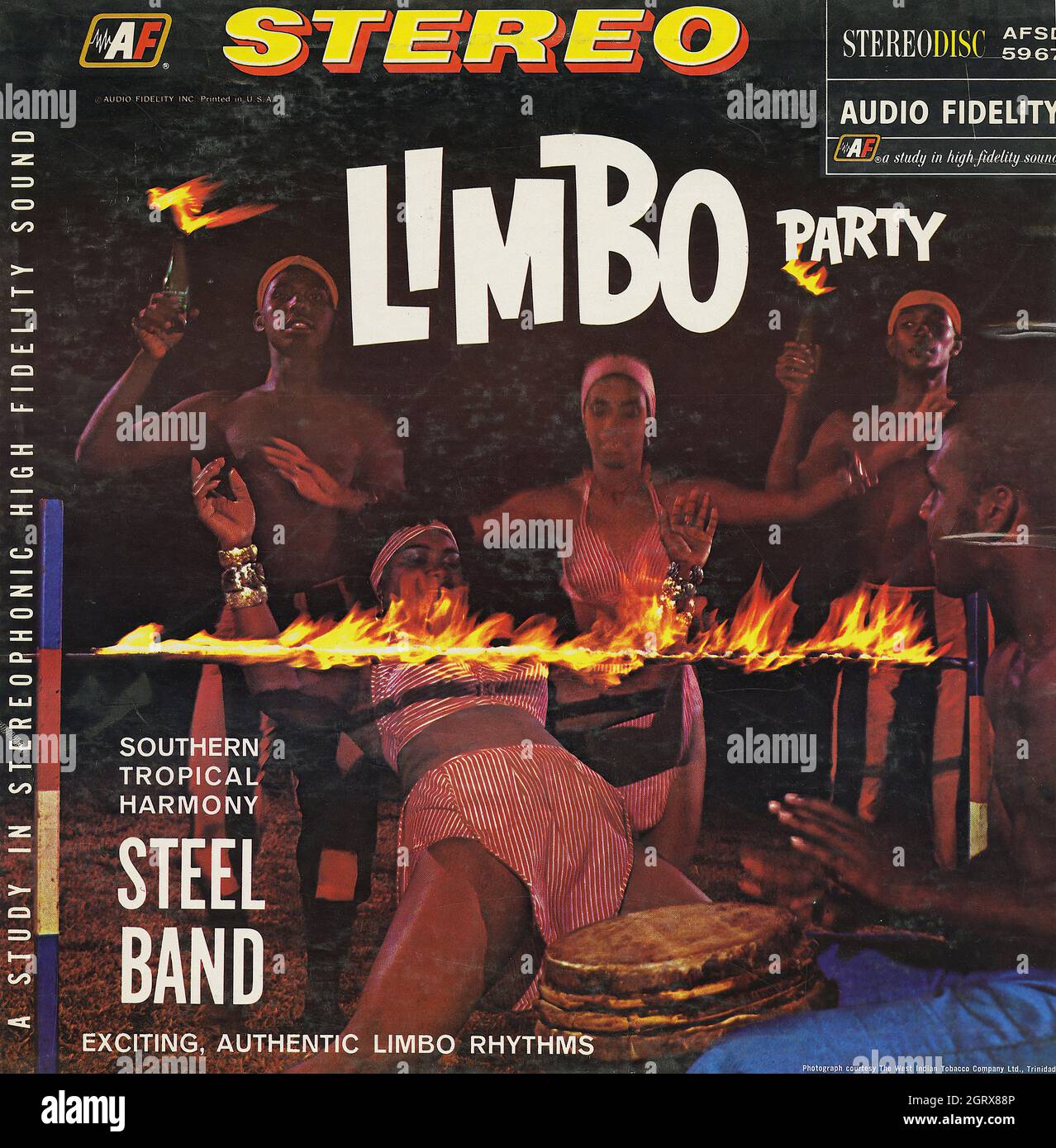 Limbo Party - Vintage American Comedy Vinyl Album Foto Stock