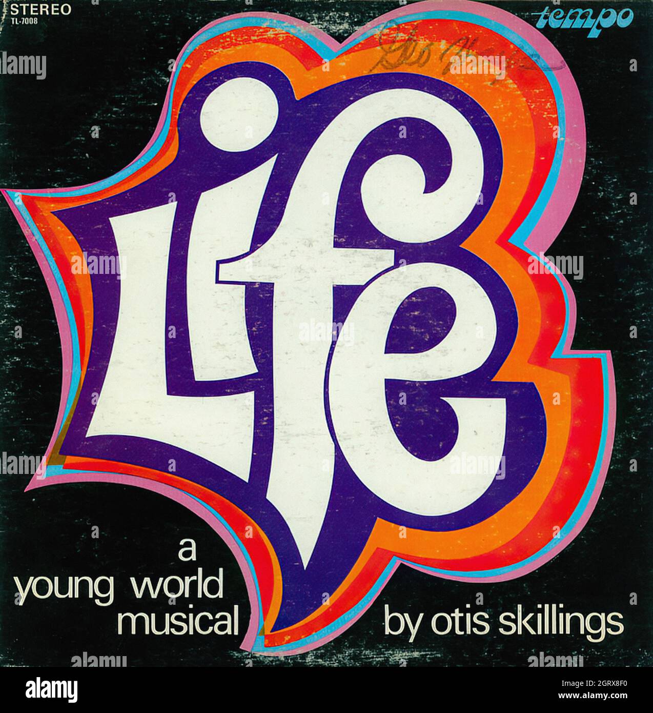 Life, A Young World Musical - Vintage American Christian Vinyl Album Foto Stock