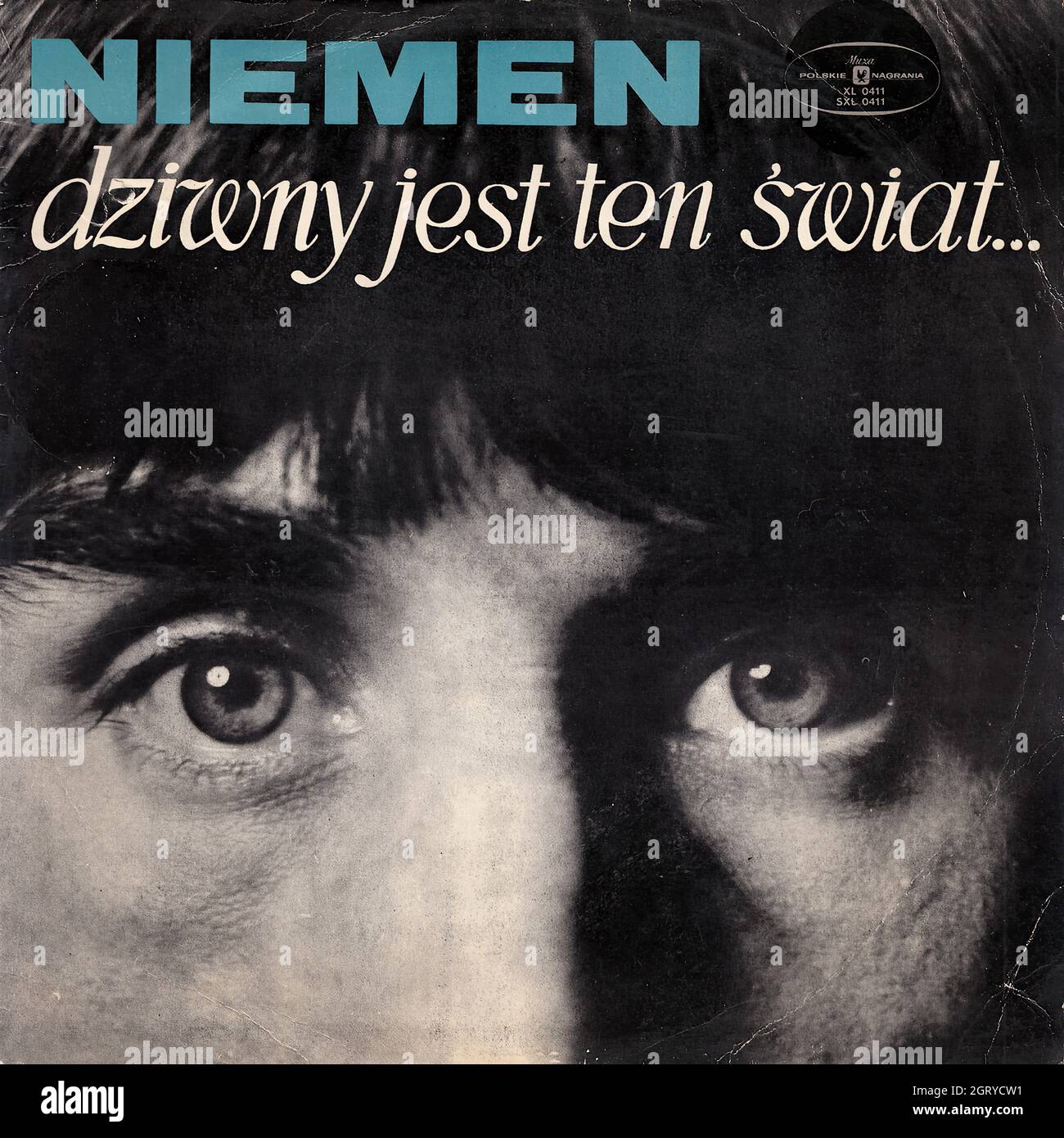 Niemen & Akwarle - Dziwny jest ten swiat.. - copertina Vintage Vinyl Record Foto Stock