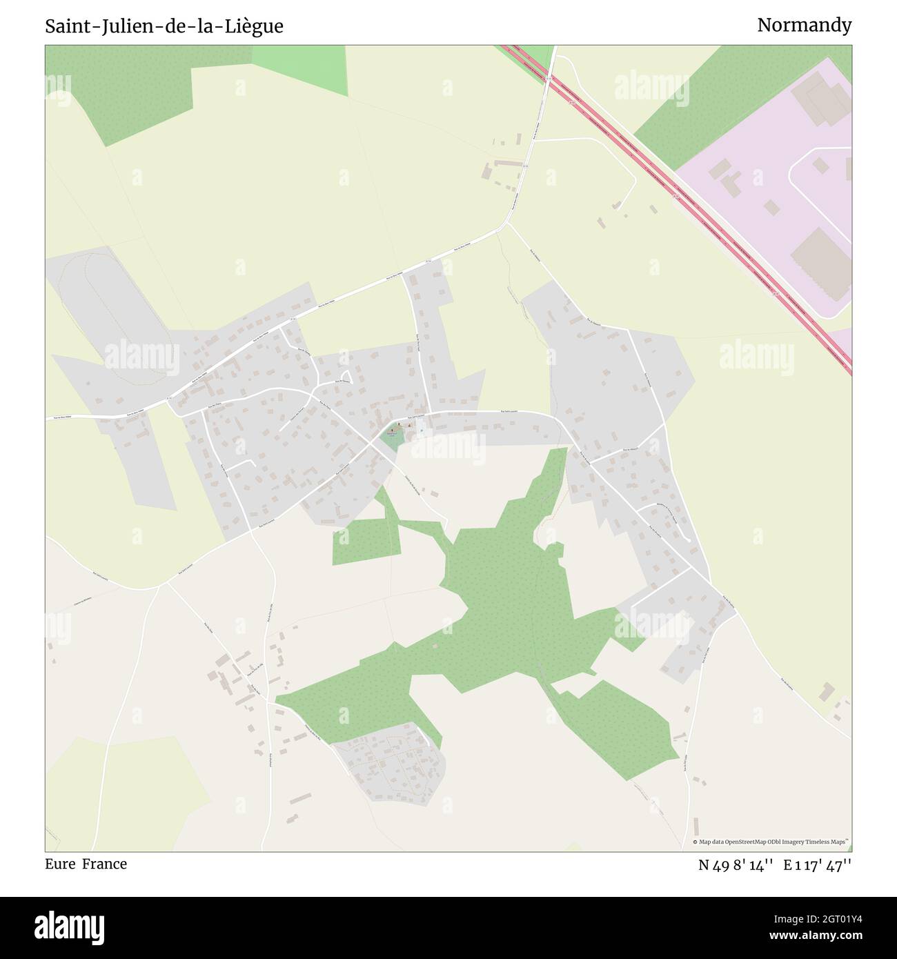 SaintJuliendelaLiègue, Eure, Francia, Normandia, N 49 8' 14''', e 1 17' 47''', mappa, Mappa SaintJuliendelaLiègue, Eure, Francia, Normandia, N 49 8' 14''', e 1 17' 47''', mappa, Mappa