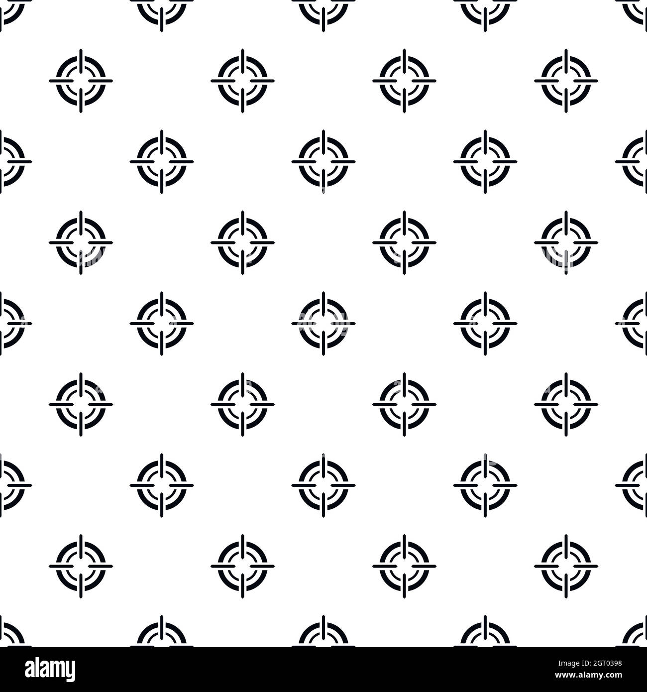 Mirino, viewfinder pattern, stile semplice Illustrazione Vettoriale