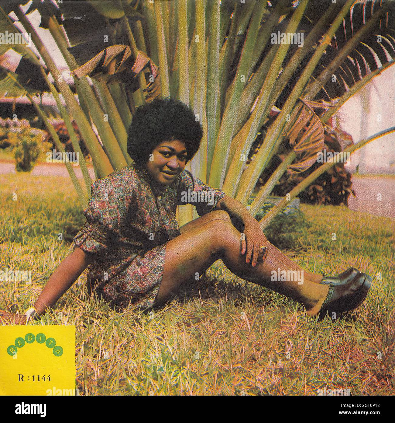 Tchinina - Somaiangue - lamento 45rpm - copertina Vintage Vinyl Record Foto Stock