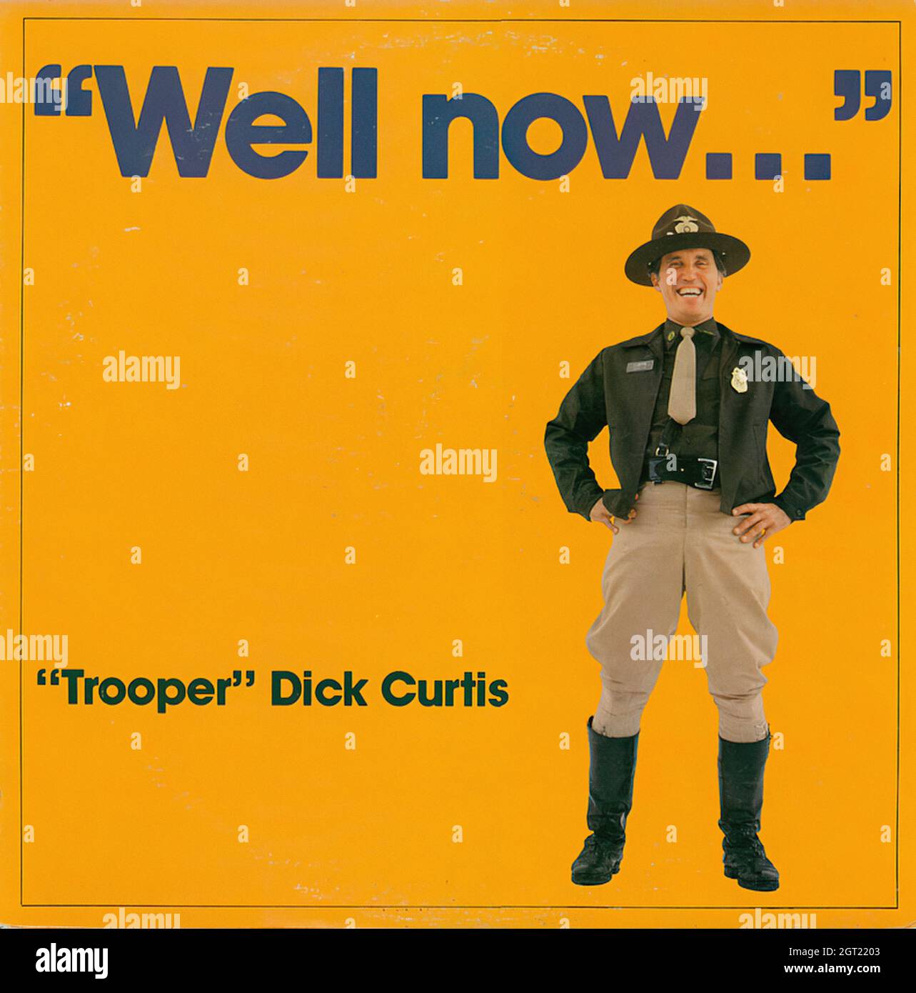 Trooper Dick Curtis - Vintage Vinyl Album Foto Stock