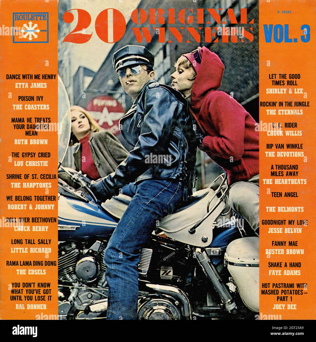 20 Original Winners Vol.3 - Album vintage American Comedy Vinyl Foto Stock
