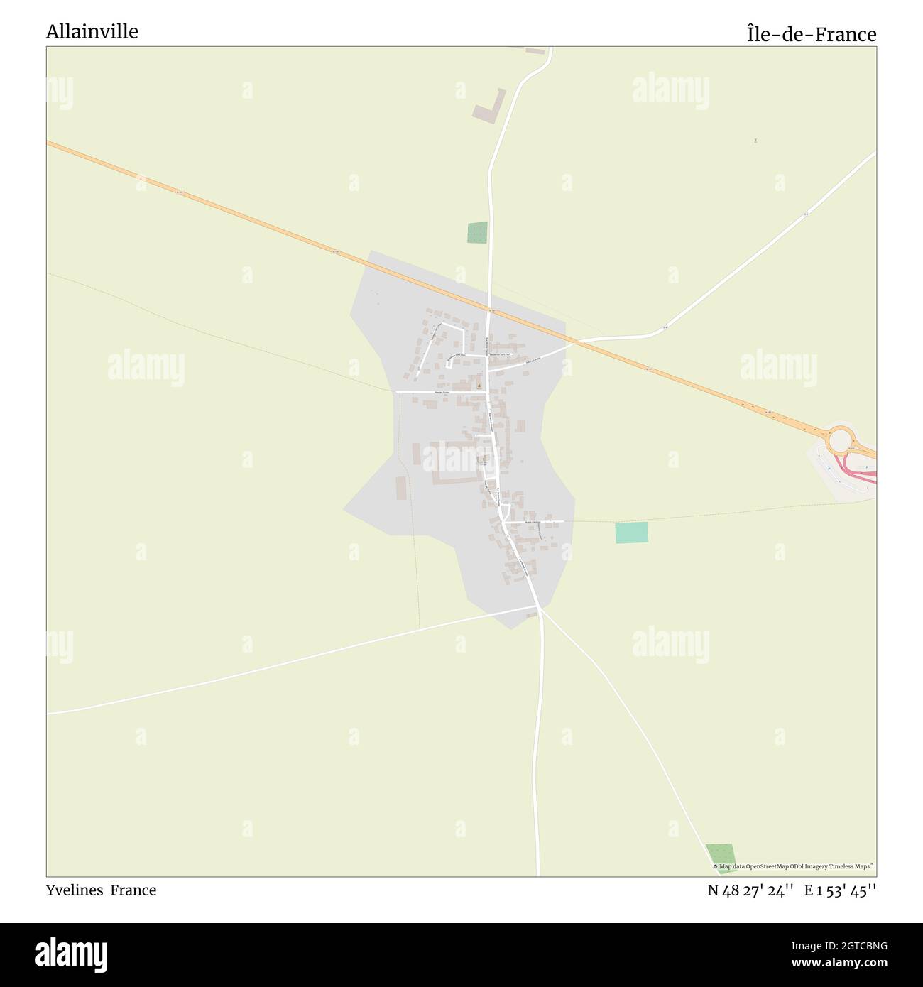 Allainville, Yvelines, Francia, ÎledeFrance, N 48 27' 24'', e 1 53