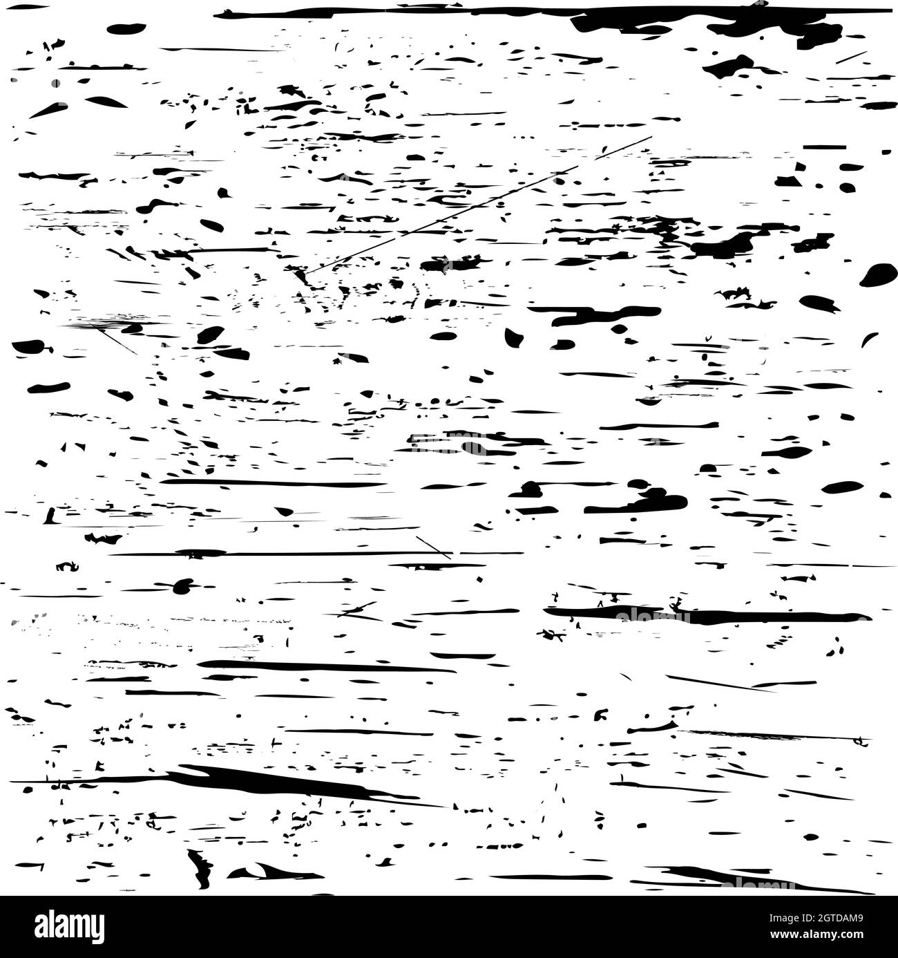 Nero grunge grunge sfondo urbano. Polvere sovrapposizione tessuto di distress. Elemento di design sporco e frantumato. Illustrazione vettoriale. Ideale per un effetto grungo Illustrazione Vettoriale