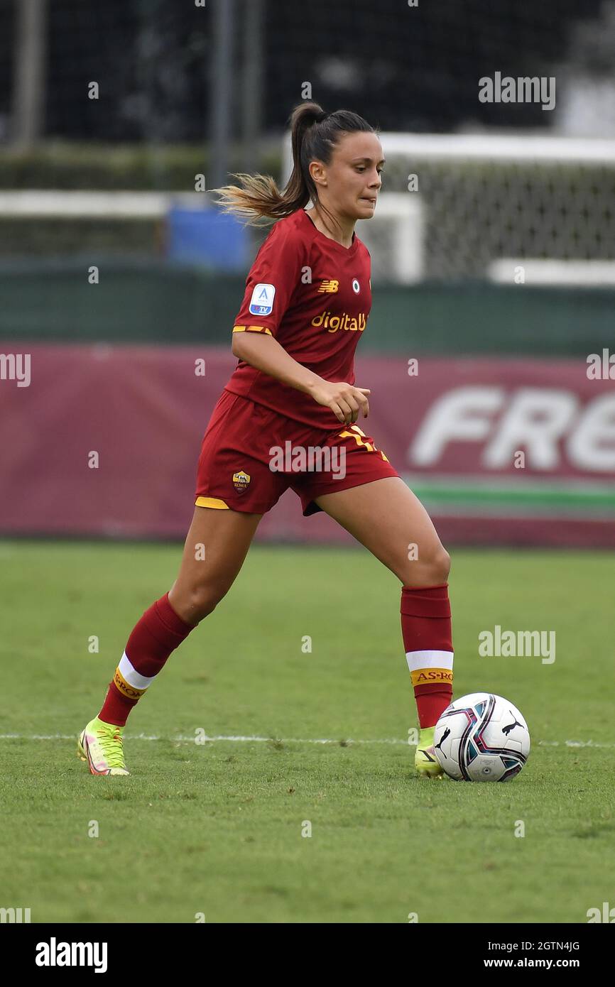 Annamaria Serturini di AS Roma Women in azione durante la Women Series Una partita tra AS Roma e Juventus allo Stadio tre Fontane il 02 ottobre 2021 a Roma. Foto Stock