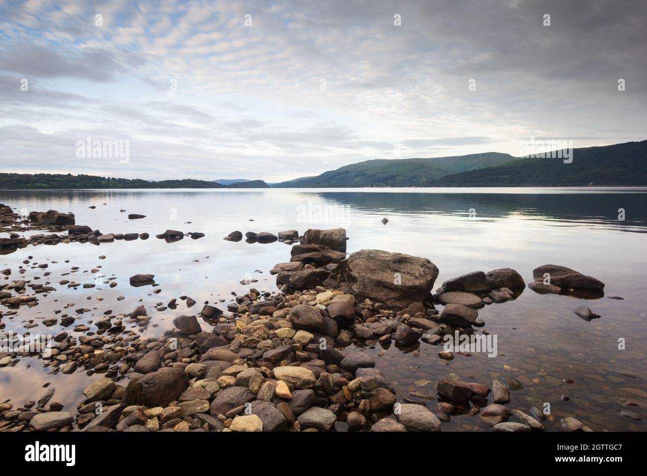 Il grande Loch Lomond Foto Stock