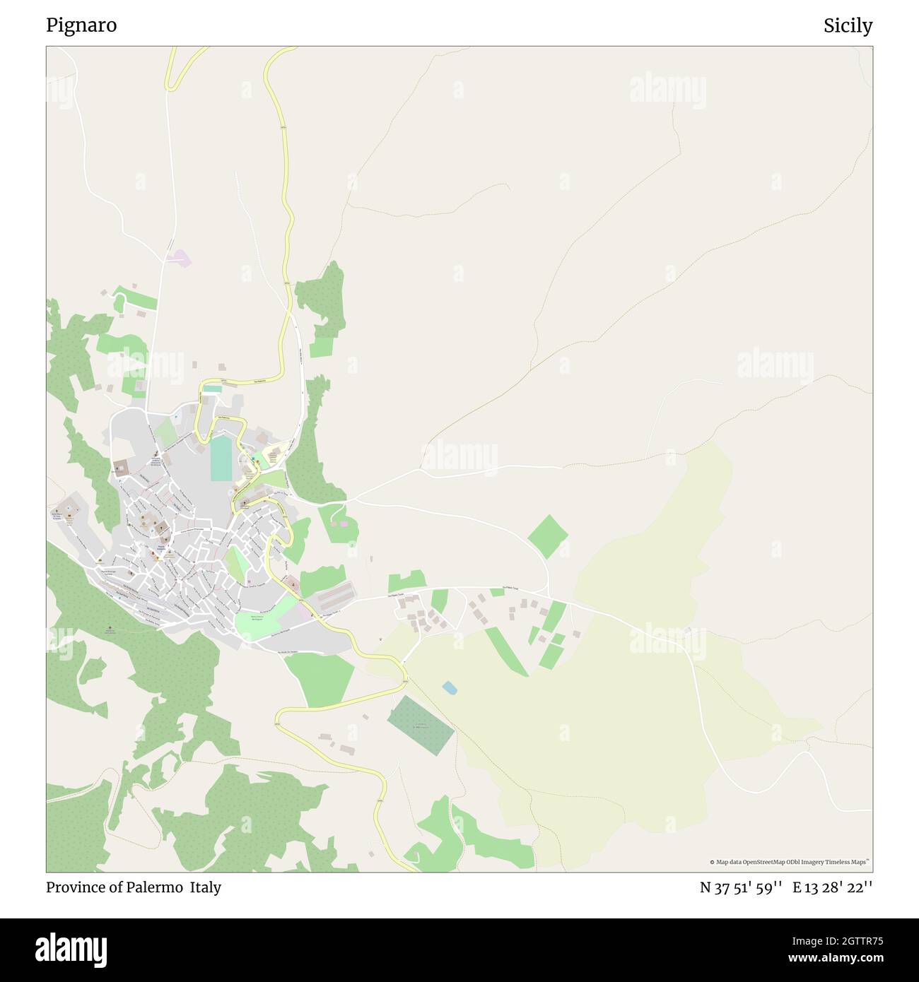mappa di palermo e provincia