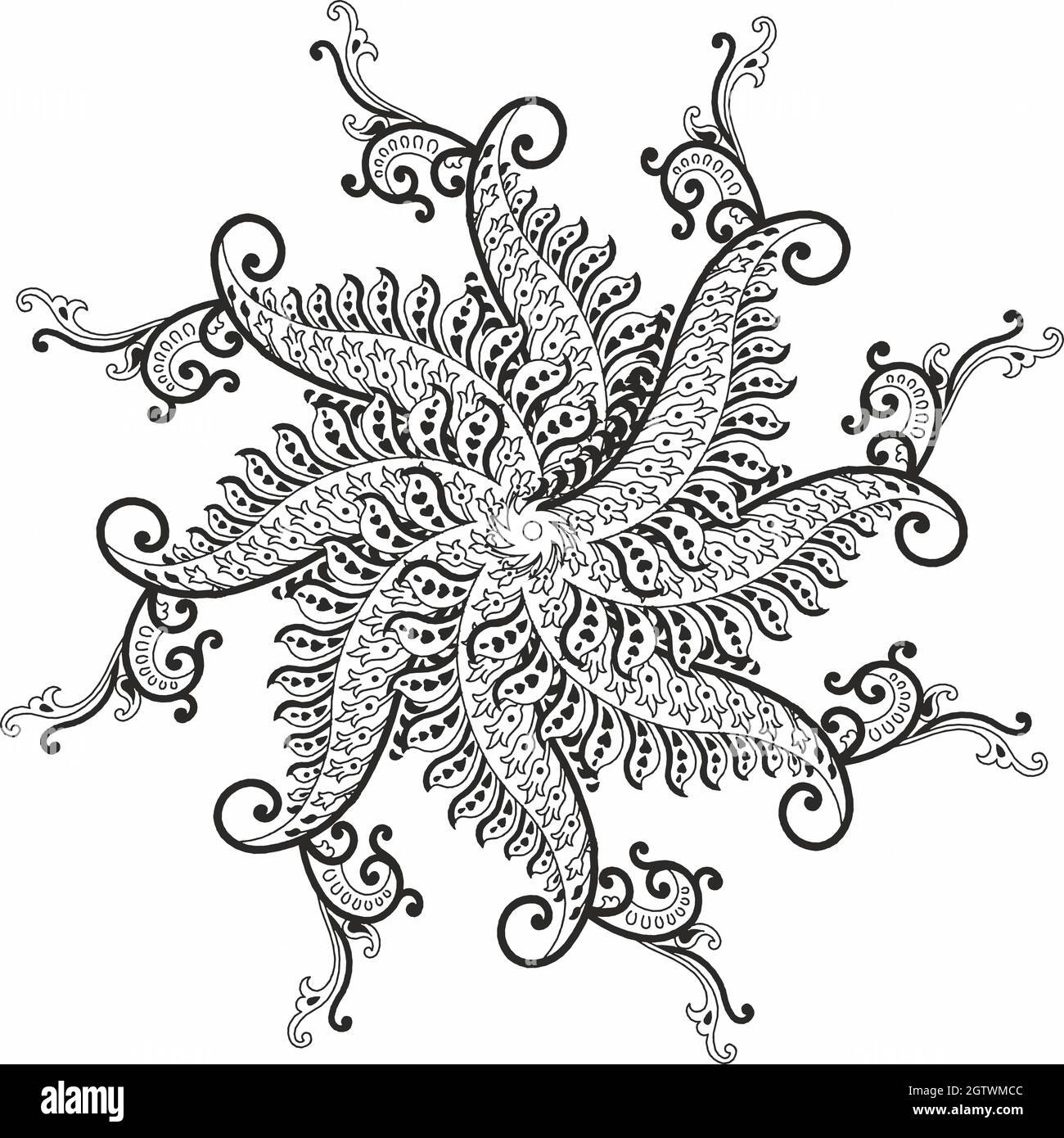 Disegno floreale disegno floreale Arti visive PNG, clipart, Arte astratta, Arte, cerchio, Disegno, senza disegno floreale Foto Stock