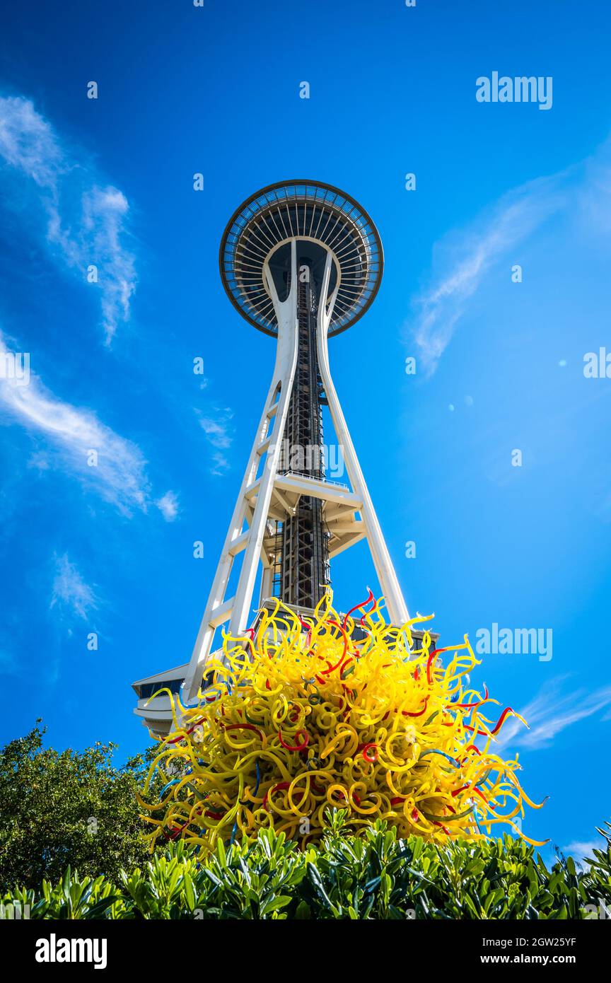 Space Needle Foto Stock