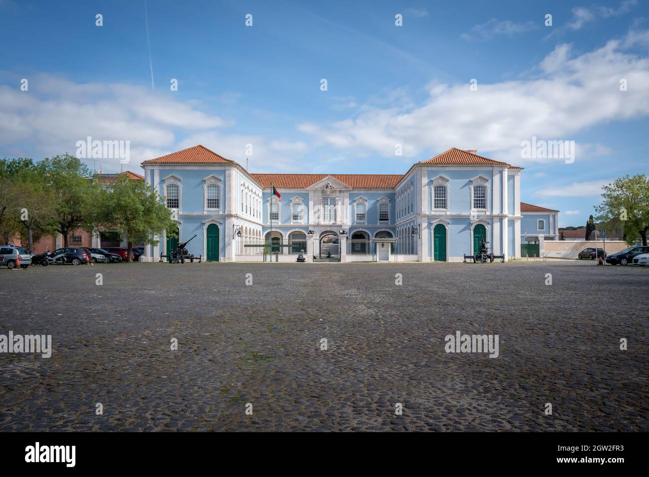 1° Reggimento per artiglieria antiaerea (Reggimento de Artilharia Antiaerea n. 1) - Queluz, Portogallo Foto Stock