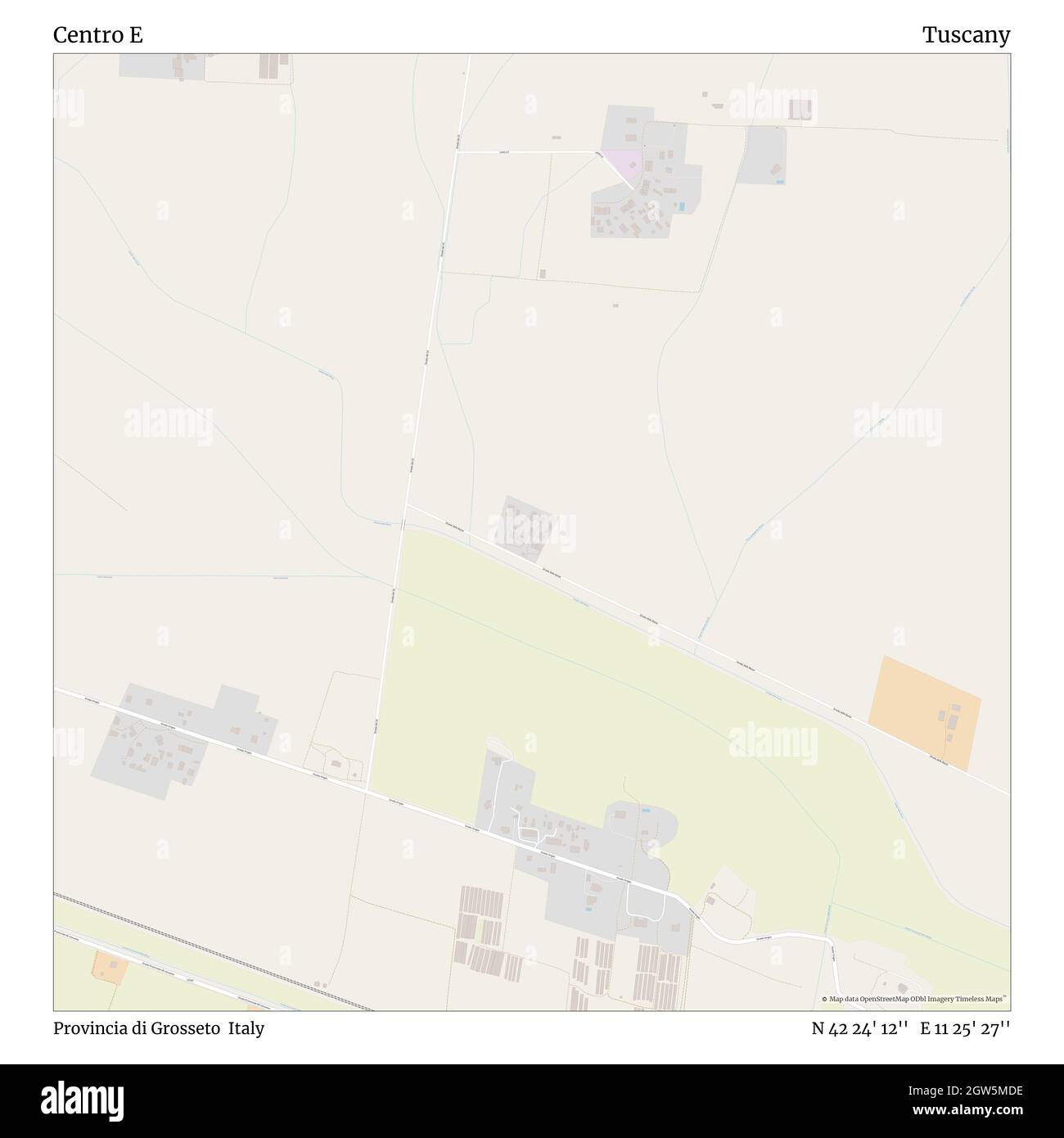 Centro e, Provincia di Grosseto, Italia, Toscana, N 42 24' 12'', e 11 25' 27'', mappa, Mappa senza tempo pubblicata nel 2021. Viaggiatori, esploratori e avventurieri come Florence Nightingale, David Livingstone, Ernest Shackleton, Lewis and Clark e Sherlock Holmes si sono affidati alle mappe per pianificare i viaggi verso gli angoli più remoti del mondo, Timeless Maps sta mappando la maggior parte delle località del mondo, mostrando il successo di grandi sogni Foto Stock