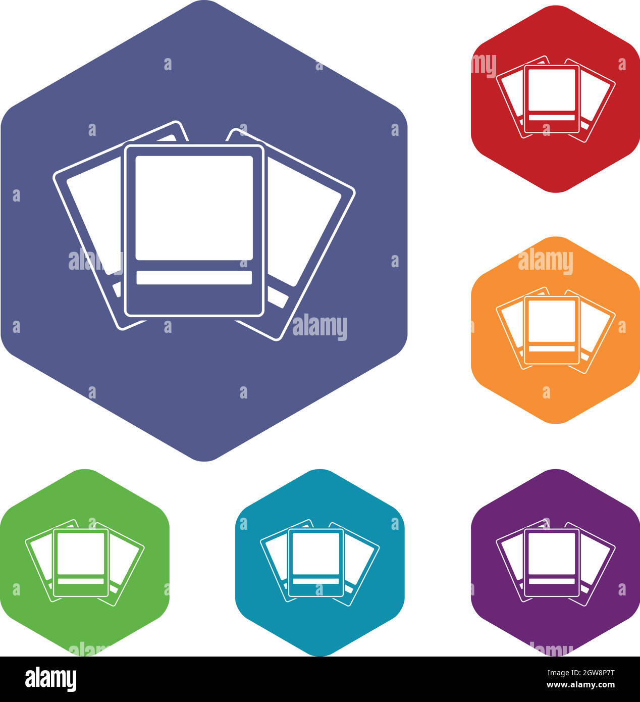 Foto di set di icone Illustrazione Vettoriale