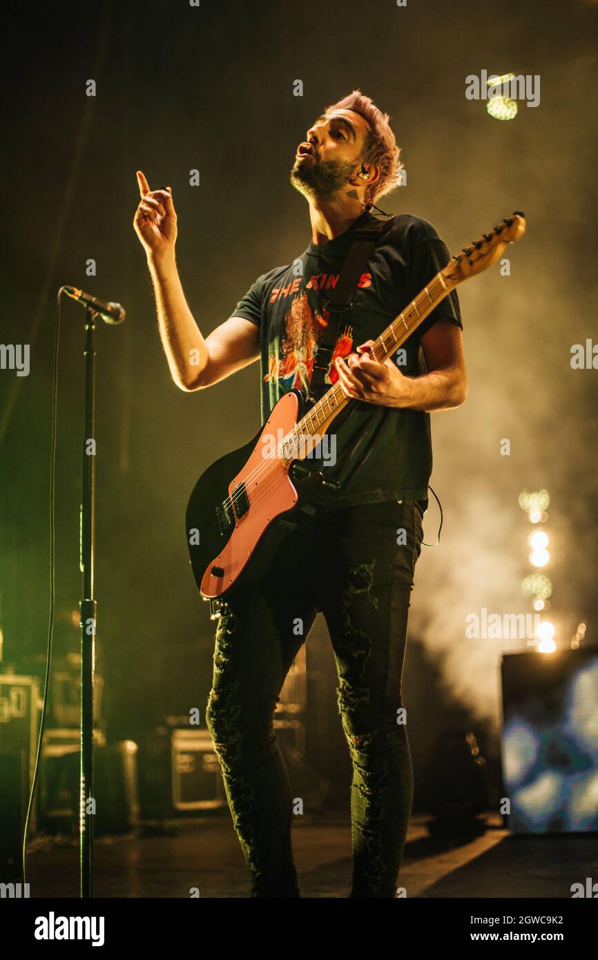 All Time Low Live all'O2 Apollo Manchester, Regno Unito, 26 settembre 2021 Foto Stock