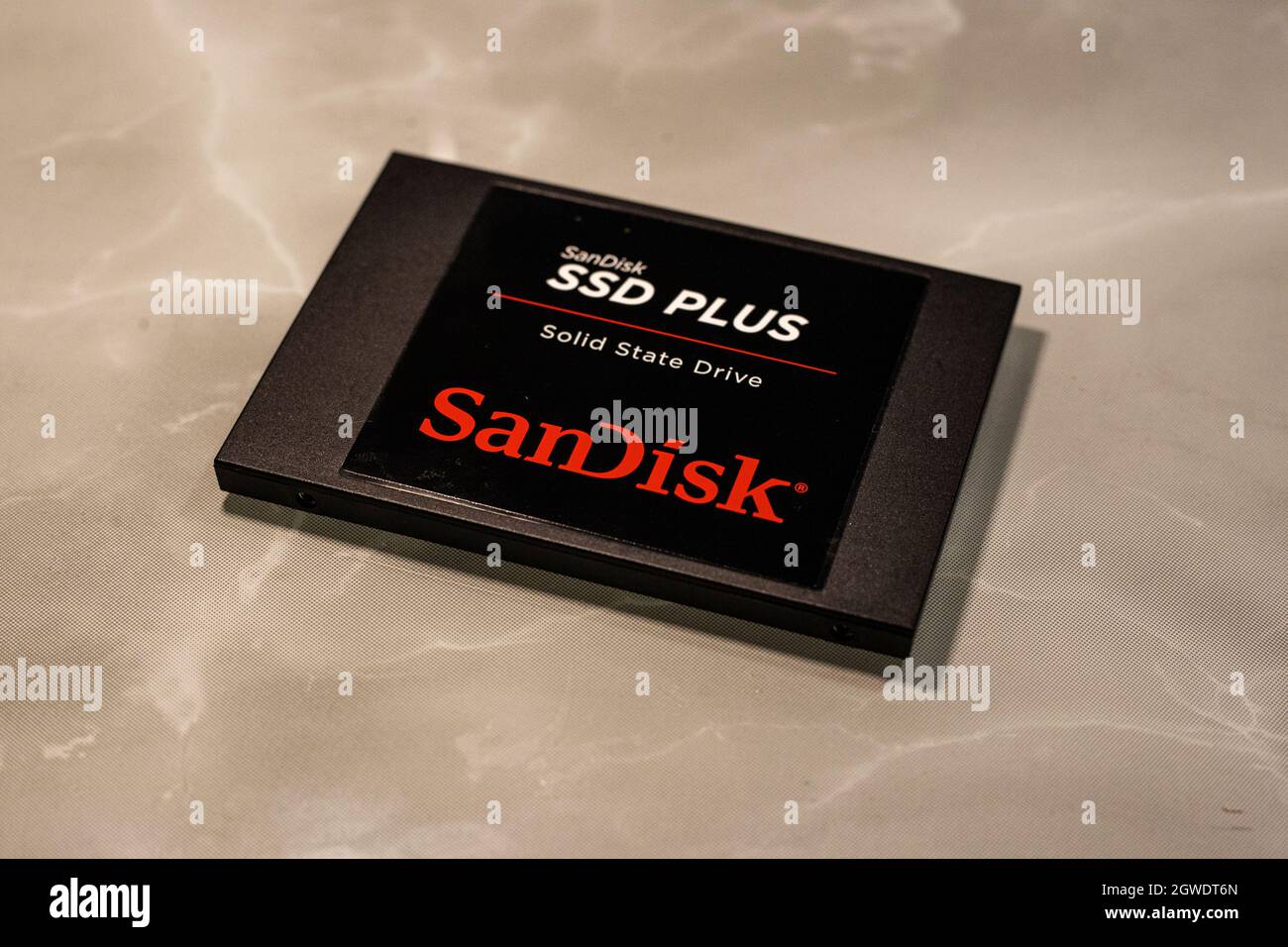 Disco rigido SSD SanDisk Foto Stock