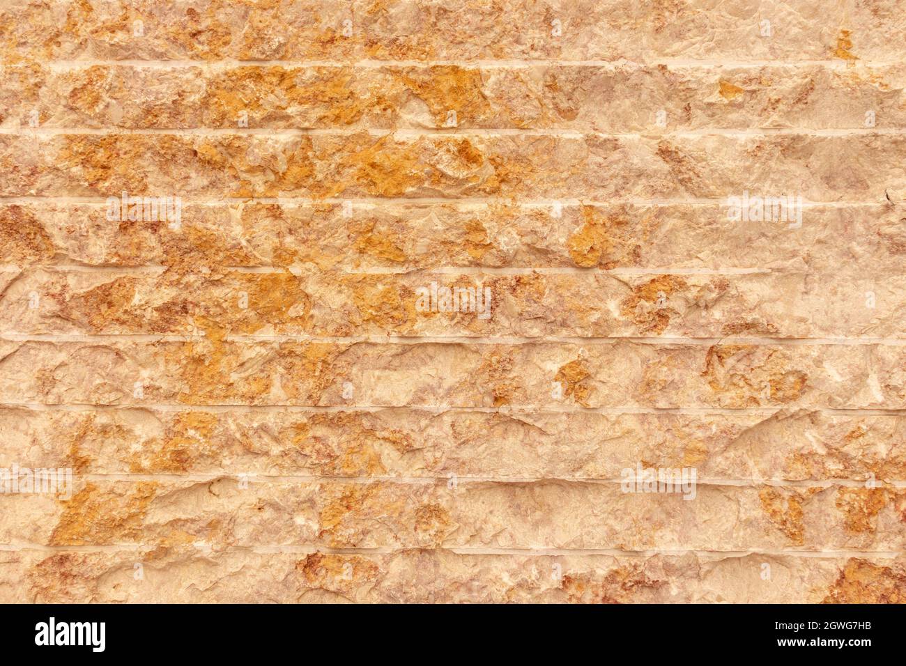 Beige rotto muro grunge sfondo texture Foto Stock