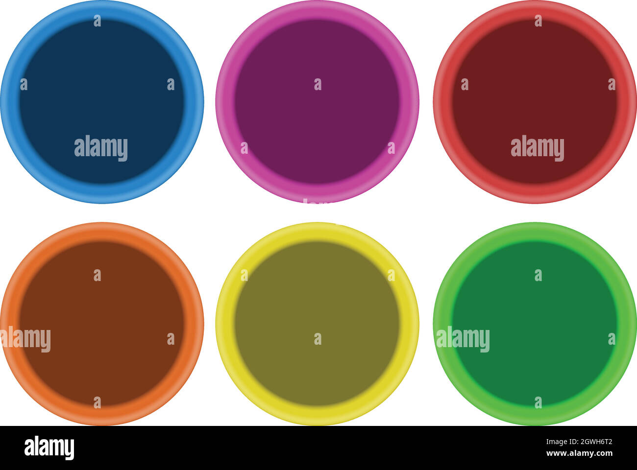 Tasti di Web Illustrazione Vettoriale