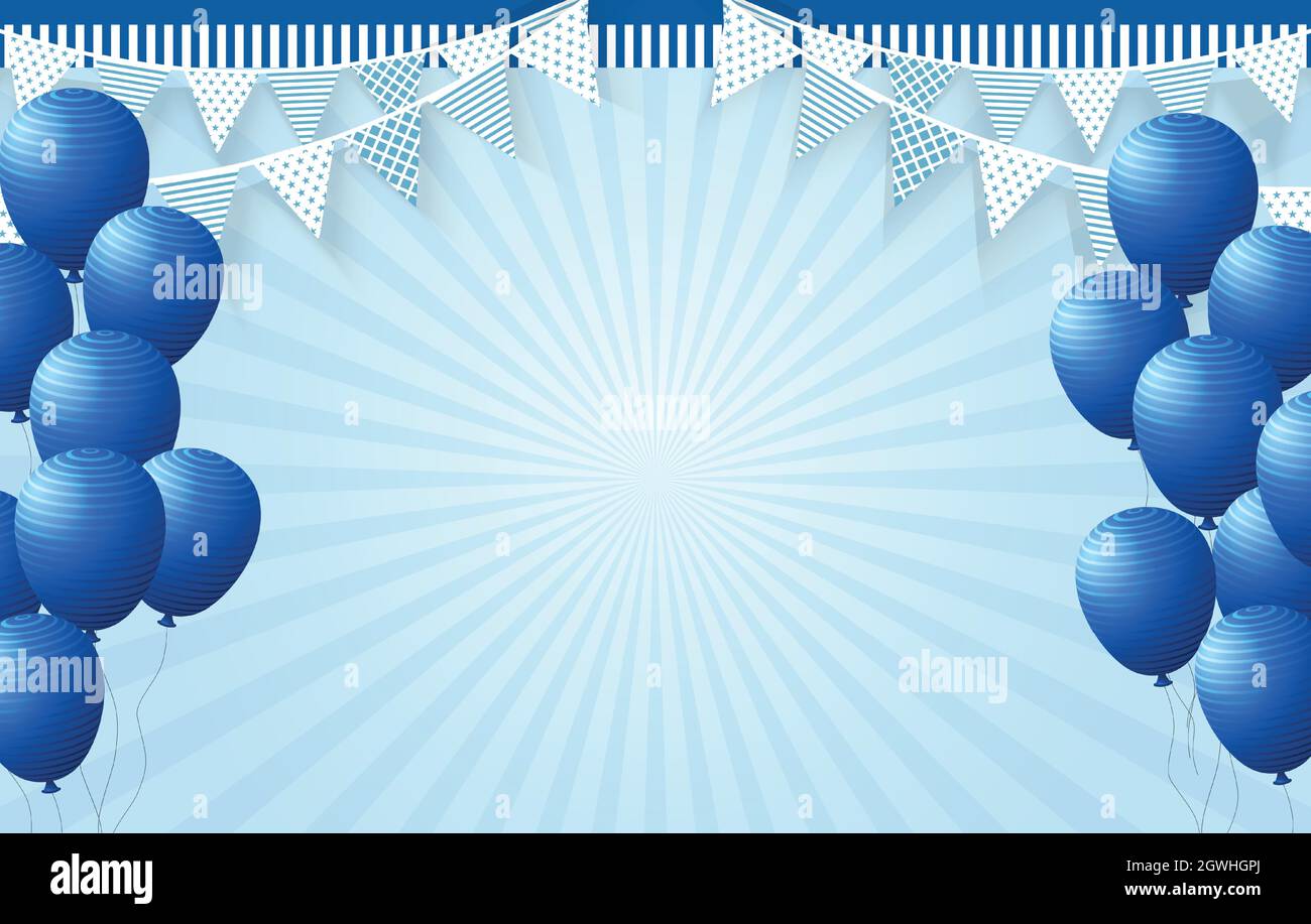 40Esimo Compleanno Con Numeri Bianchi Sfondo Blu Buon Compleanno Banner -  Foto Stock: Foto, Immagini © Fayethequeen93 332923598