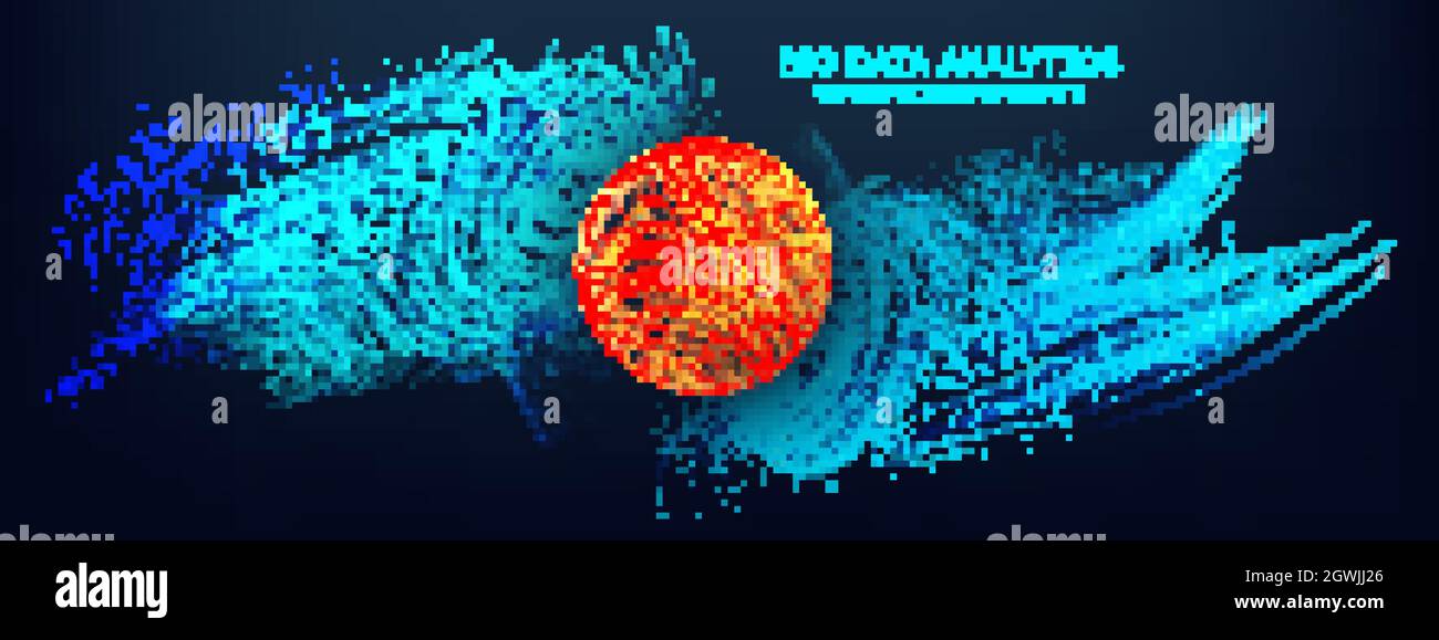 Background vettoriale astratto dell'analisi dei big data. flusso di dati 3d vettoriali in stile astratto. Tecnologia astratta flusso d'onda di sfondo. Scienza dei dati Illustrazione Vettoriale