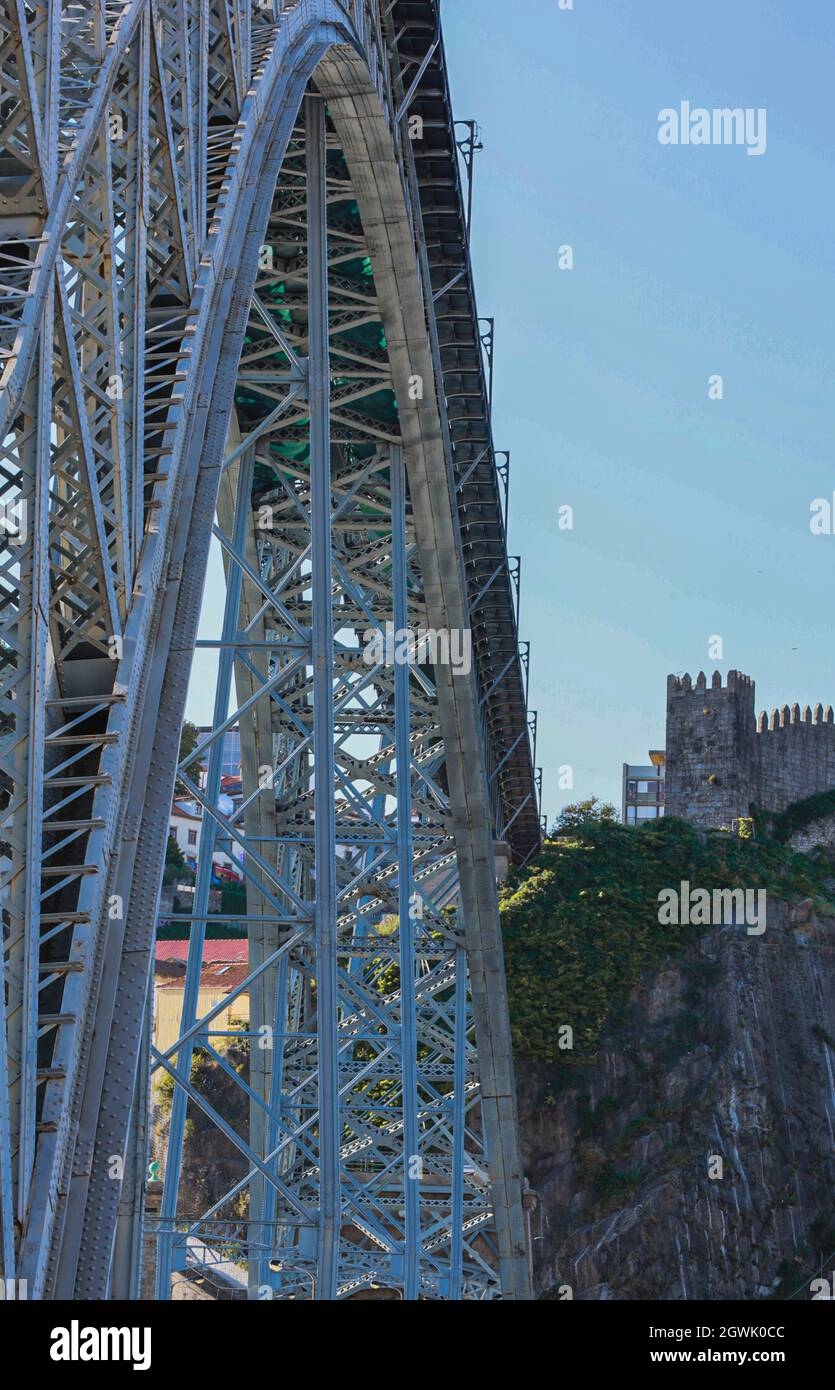 Ponte D.Luis I. Foto Stock