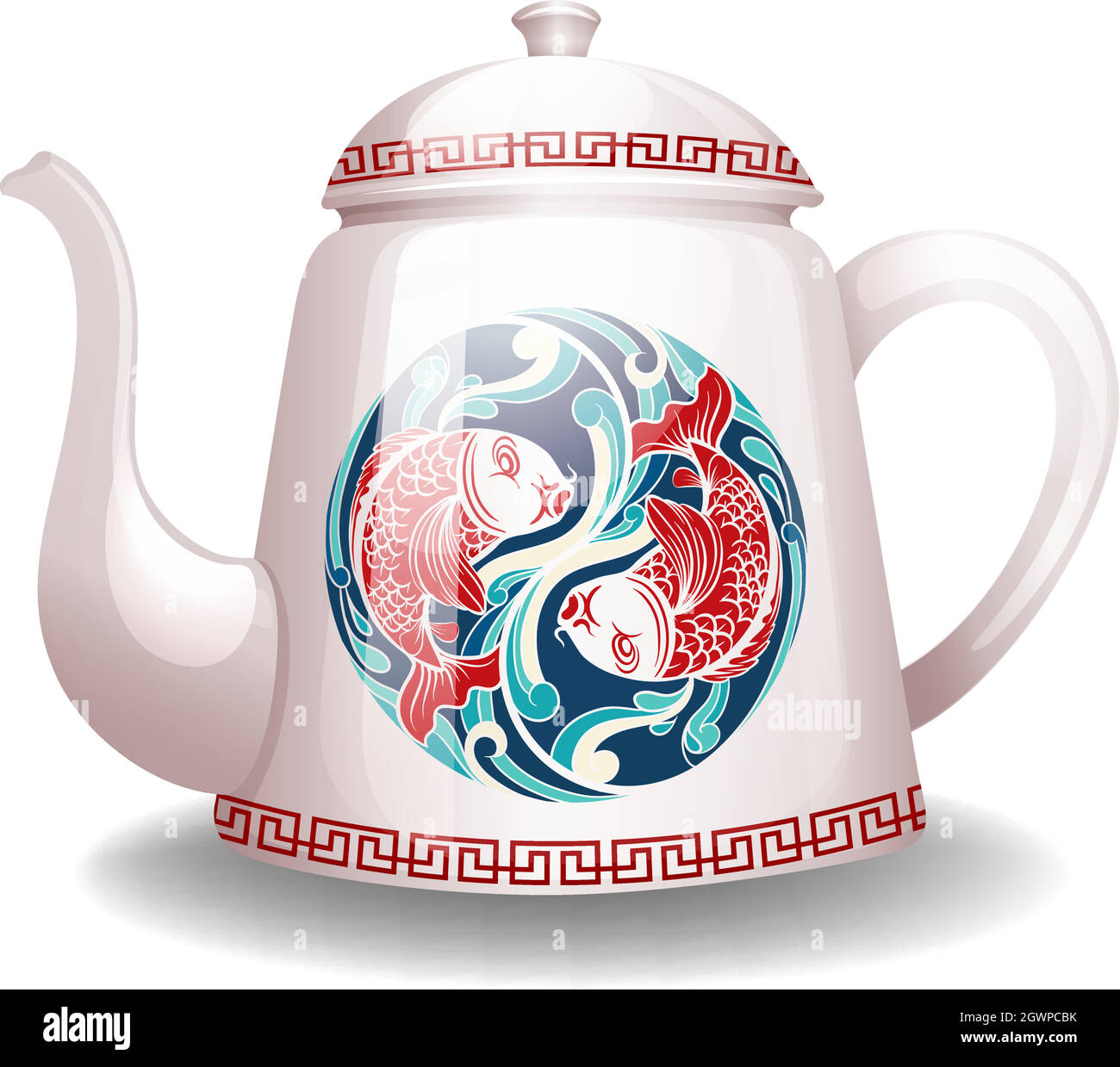 Bollitore Illustrazione Vettoriale