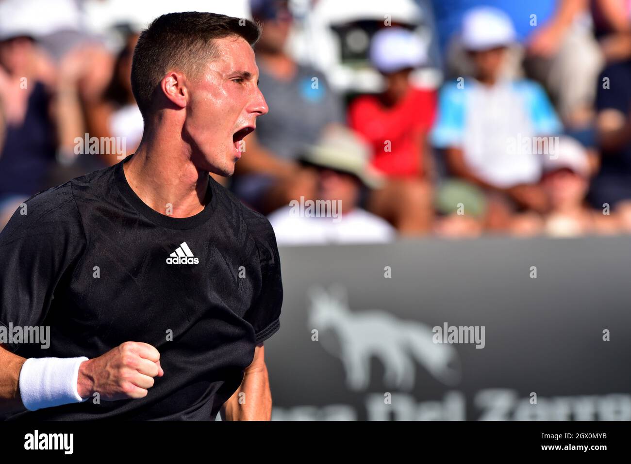 San Diego, California, USA, 3 ottobre 2021, Neil Skupski & Joe Salisbury vince San Diego ATP 250 Mens Doubles Tennis Open, Credit; Travis Vandenberg/Alamy Foto Stock