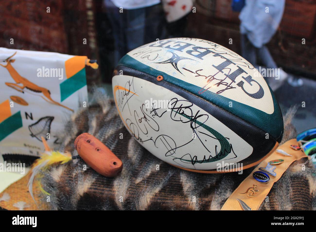 RUGBY NUOVA ZELANDA, TUTTA la squadra NERA di Rugby. 8 Sep 2011 Foto Stock