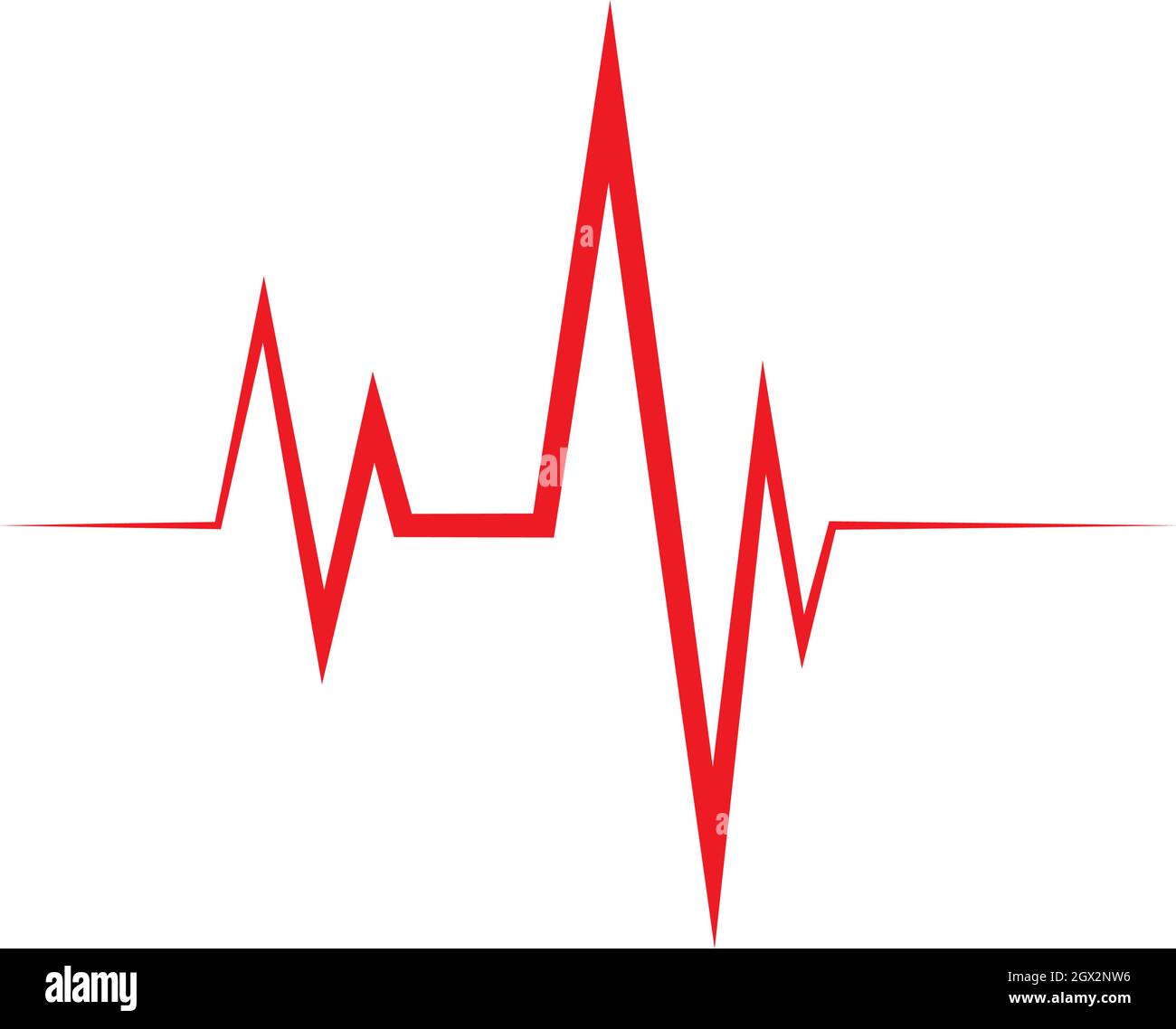modello vettoriale per linee di impulsi Illustrazione Vettoriale