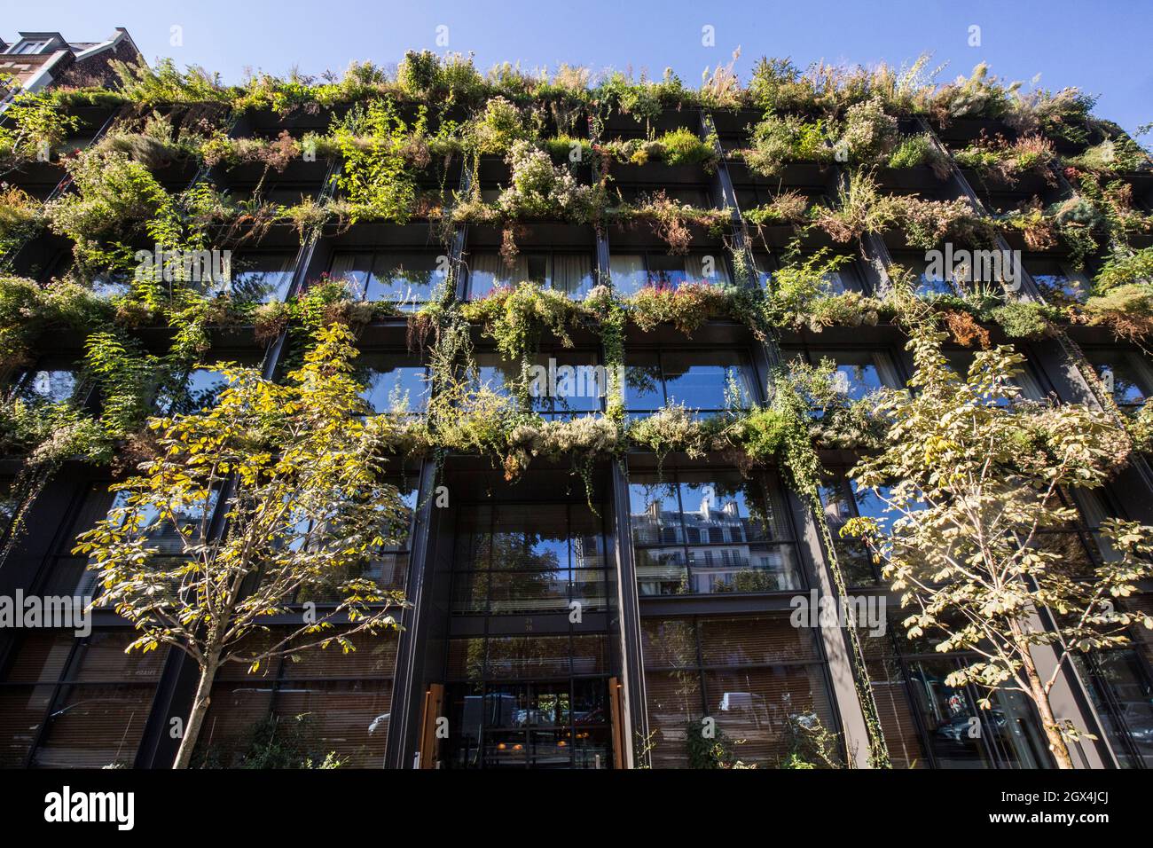 VILLA M BATIMENT JARDIN PARIGI Foto Stock