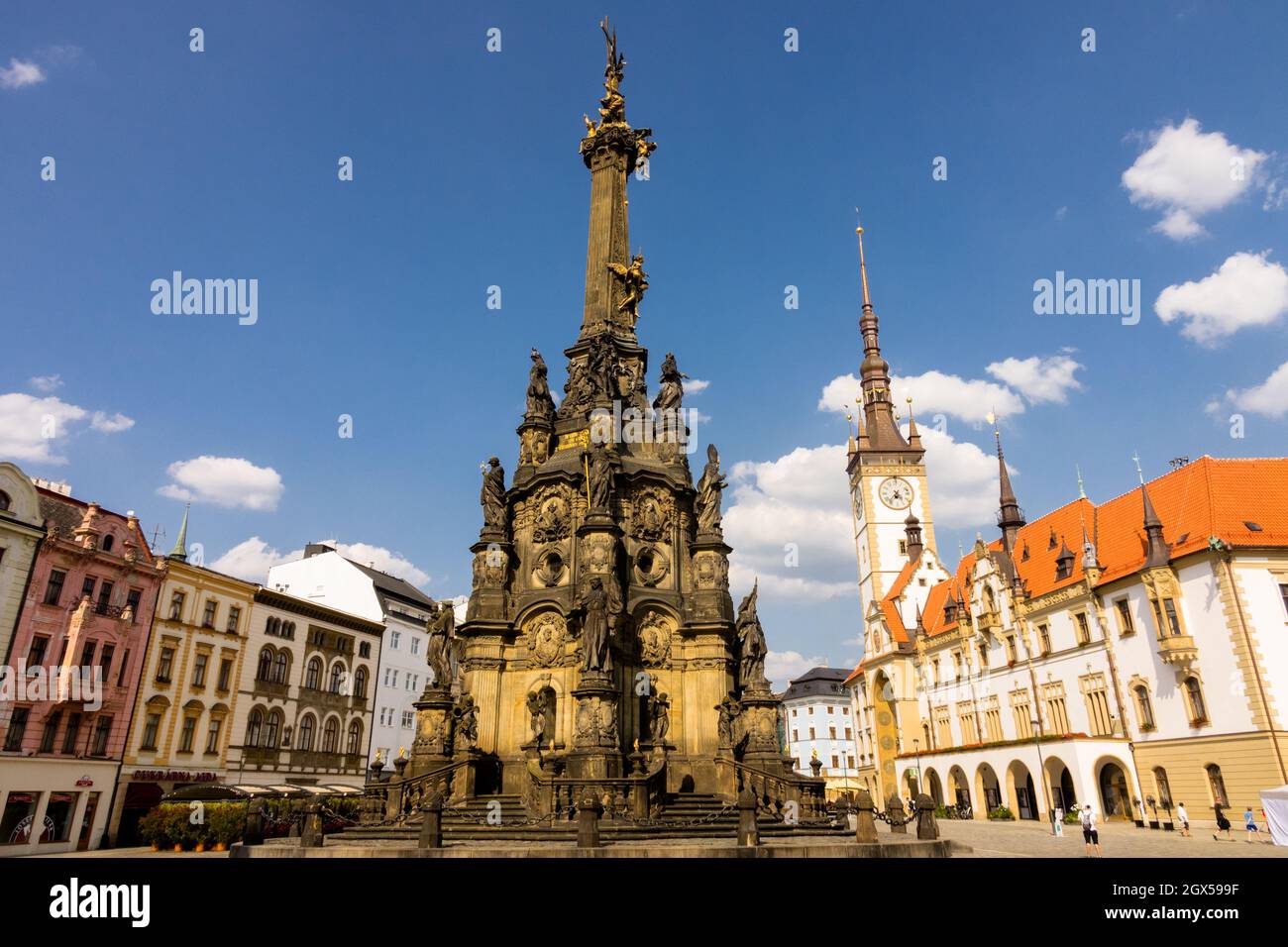 Repubblica Ceca Municipio di Olomouc Foto Stock