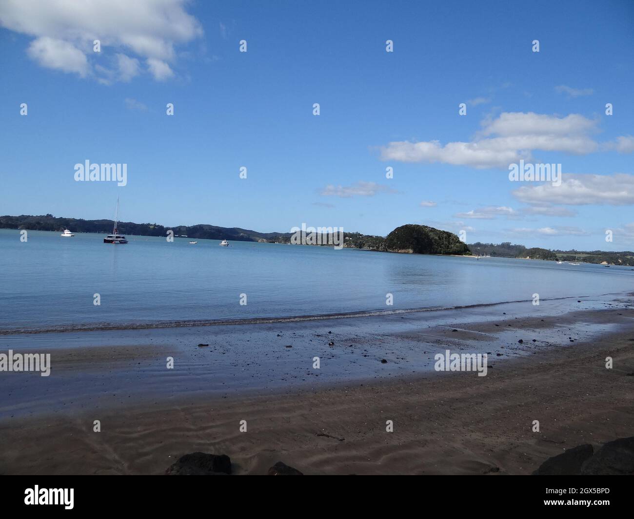 Baia delle isole, Nuova Zelanda. 22 Ott 2012 Foto Stock