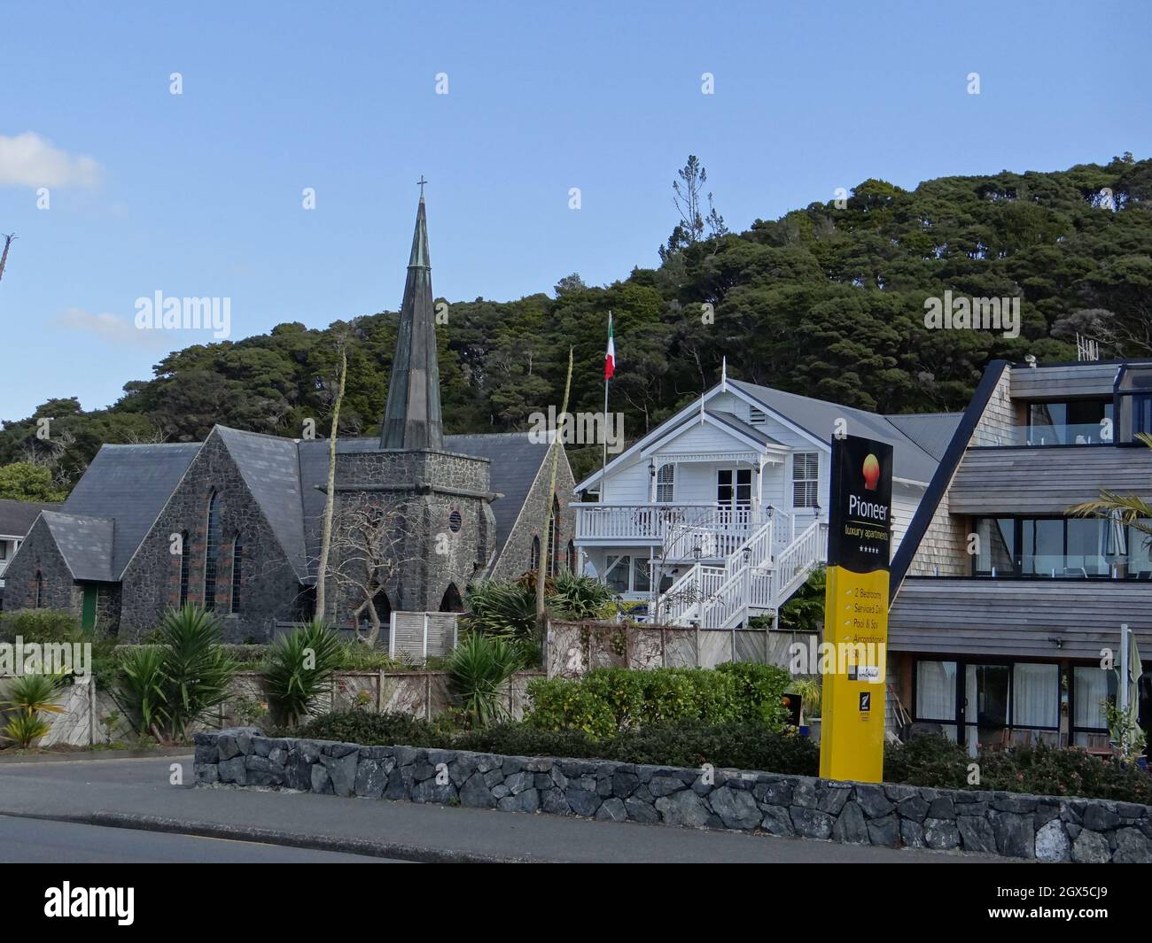 Baia delle isole, Nuova Zelanda. 22 Ott 2012 Foto Stock