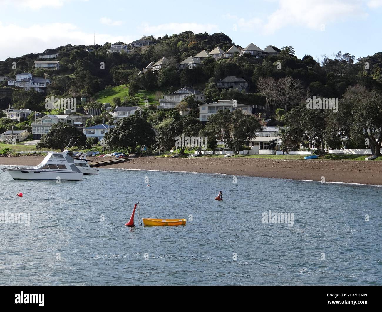 Baia delle isole, Nuova Zelanda. 22 Ott 2012 Foto Stock