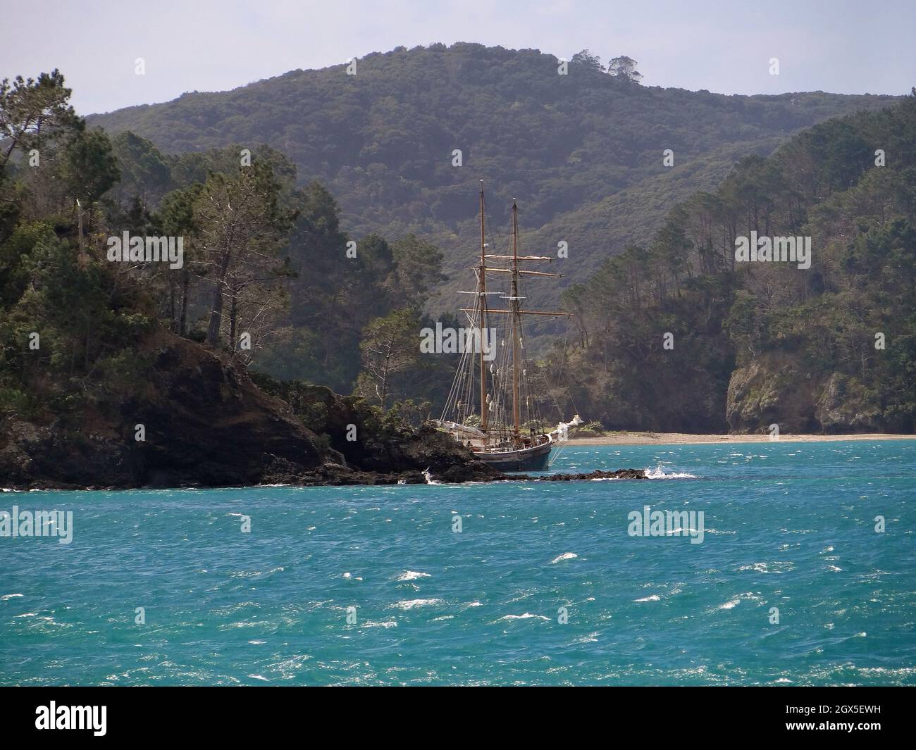 Baia delle isole, Nuova Zelanda. 22 Ott 2012 Foto Stock
