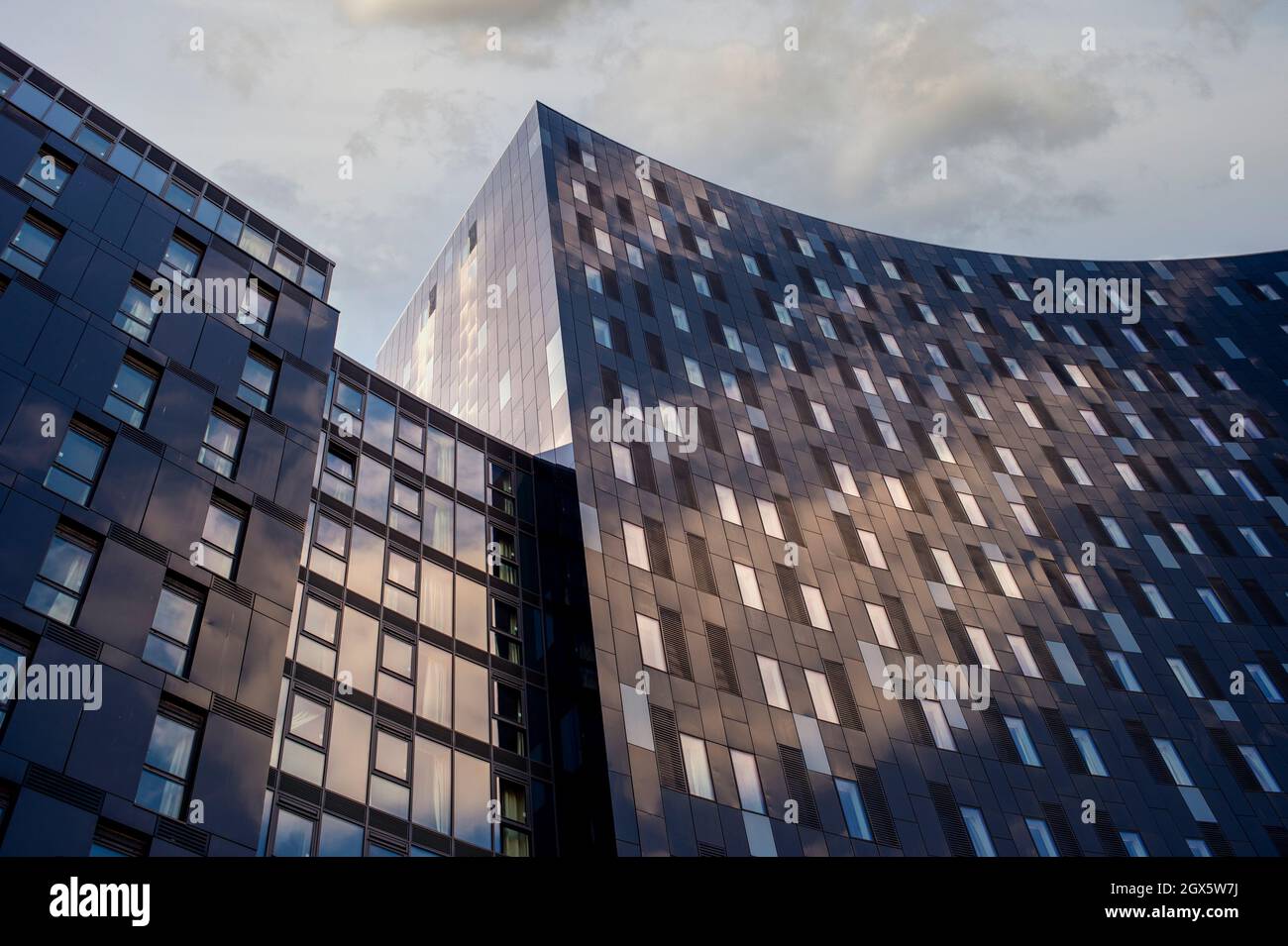 Catherine House Alloggio per studenti nel centro di Portsmouth Foto Stock